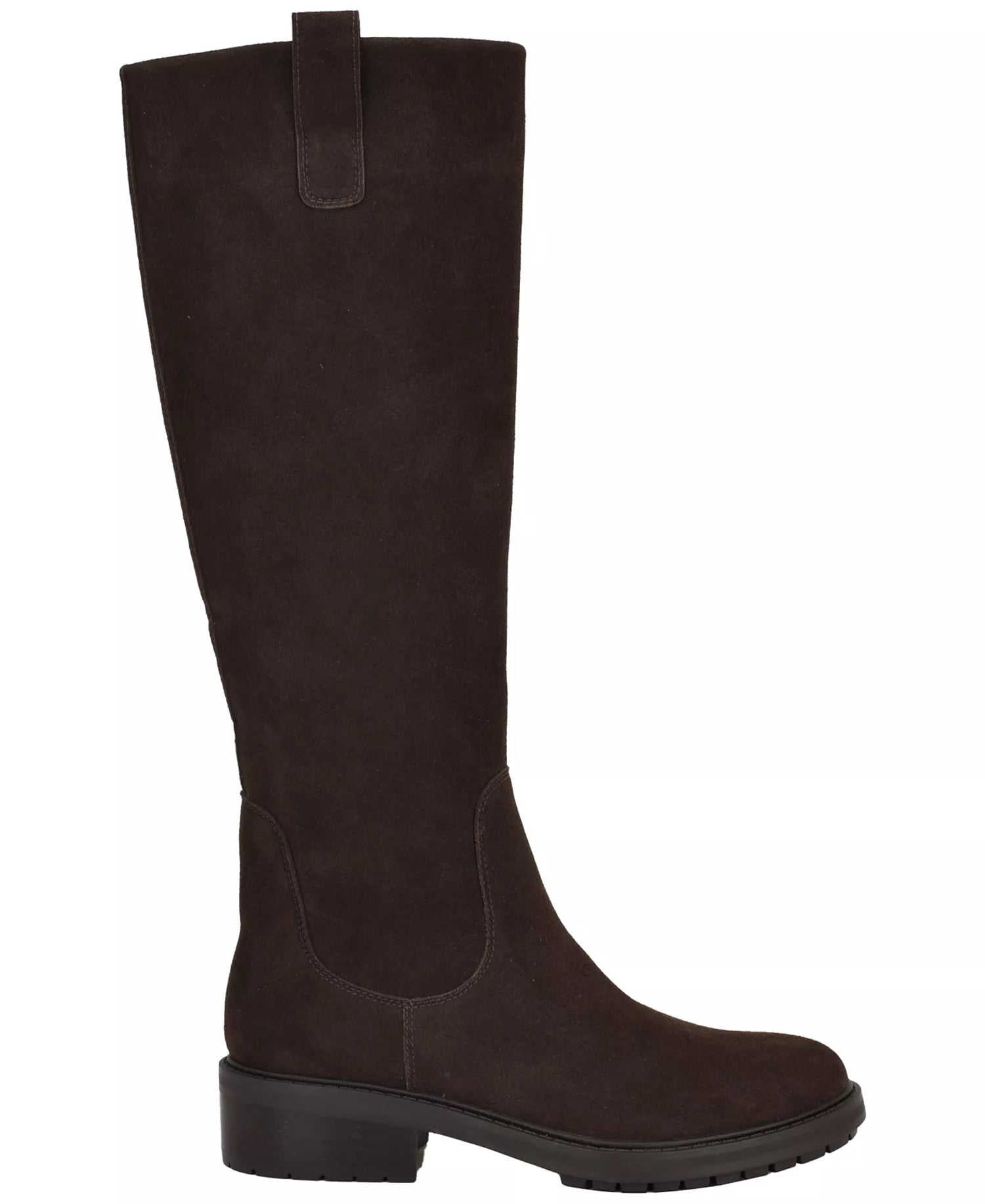 Dark Brown Suede