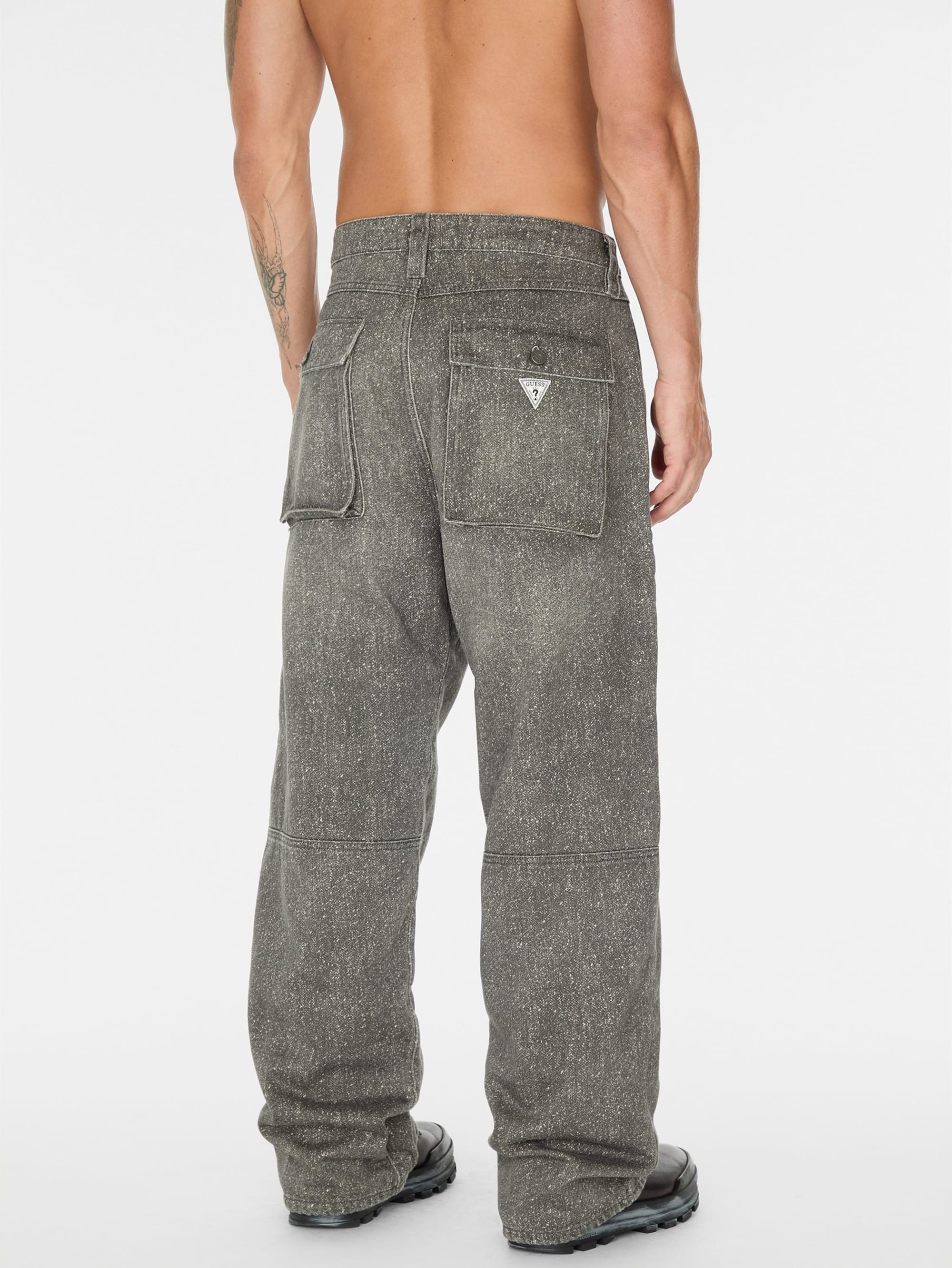 Gusa Printed Spec Denim