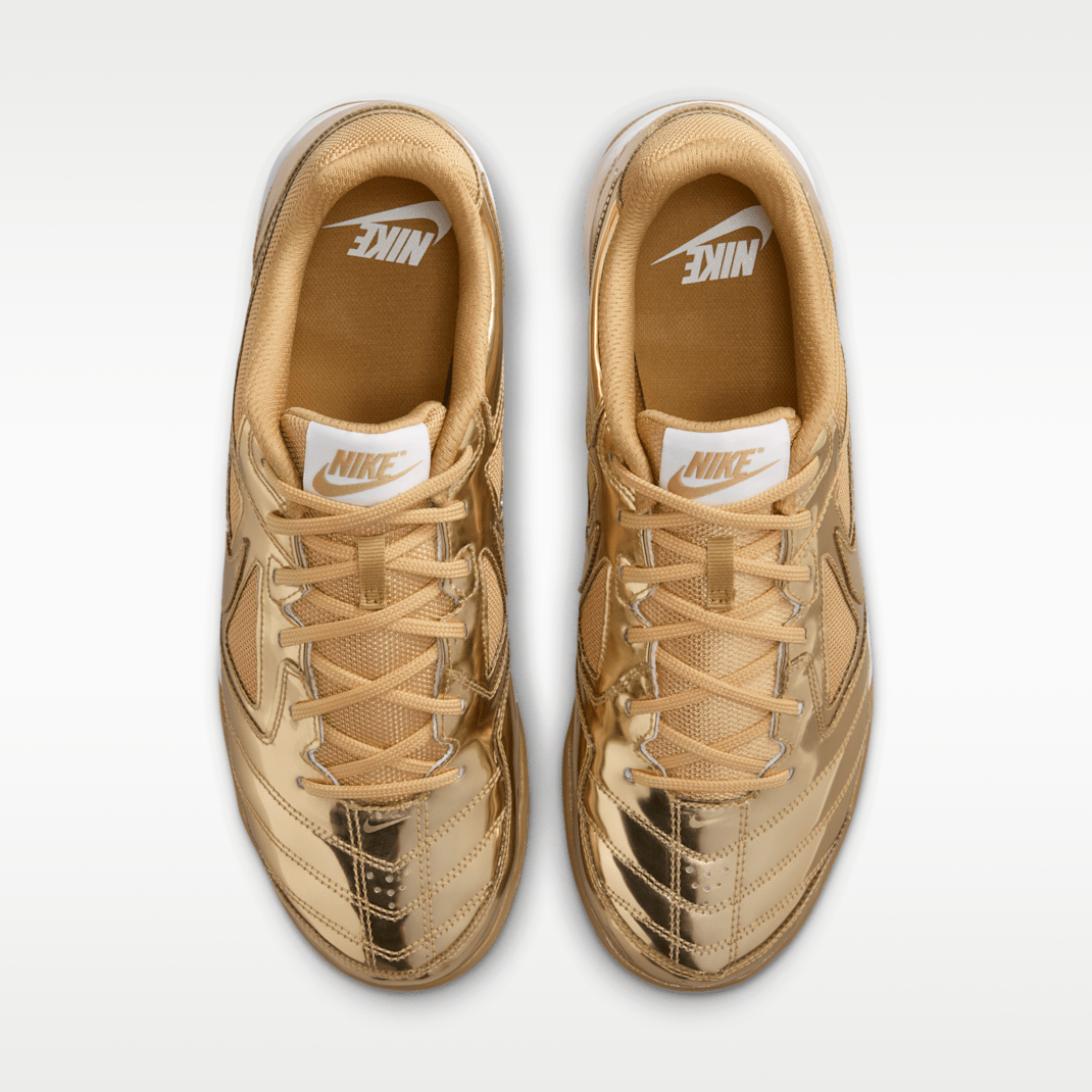 Metallic Gold/White/Gum Light Brown/Metallic Gold