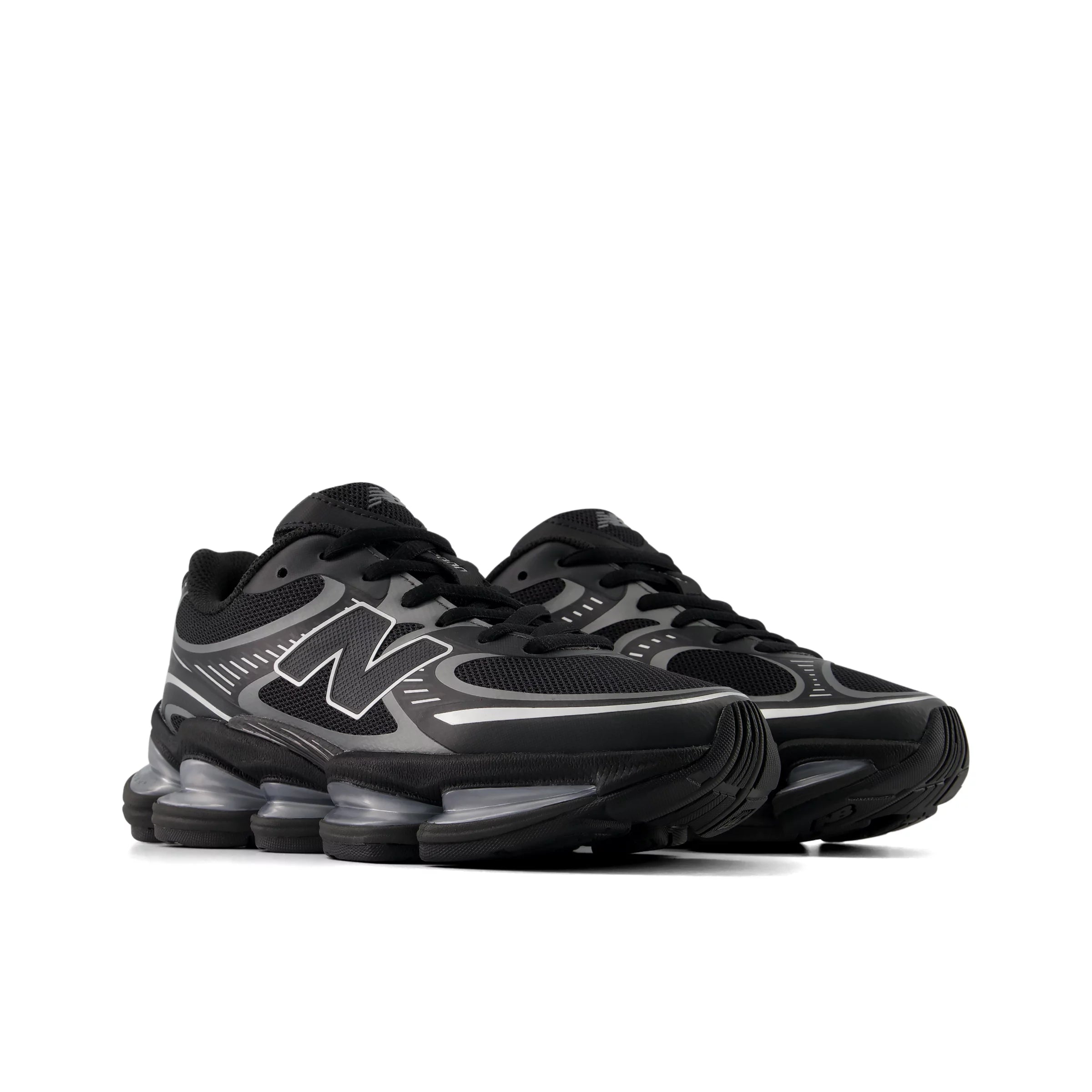 Black With Silver Metallic