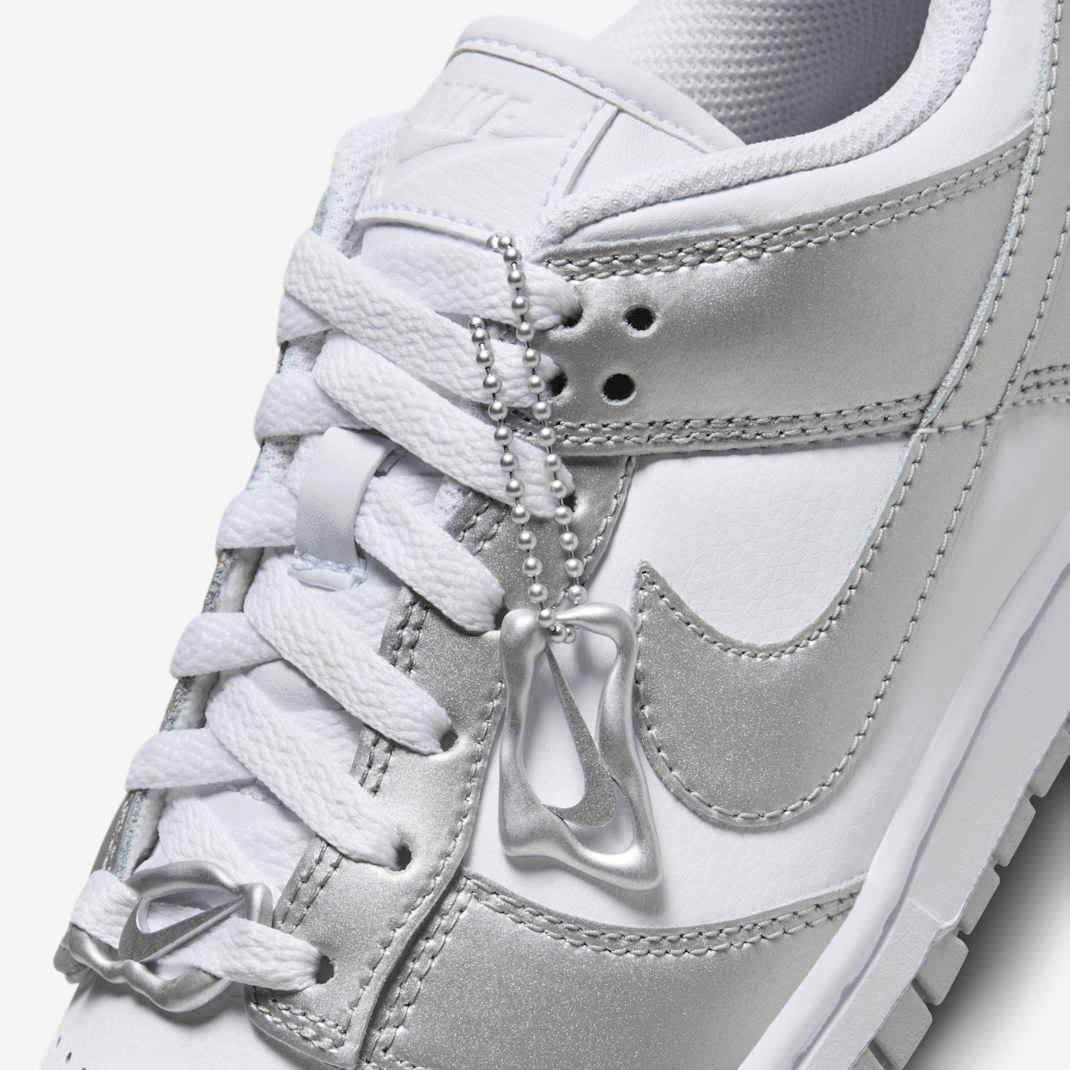 White/Blue Joy/Metallic Silver