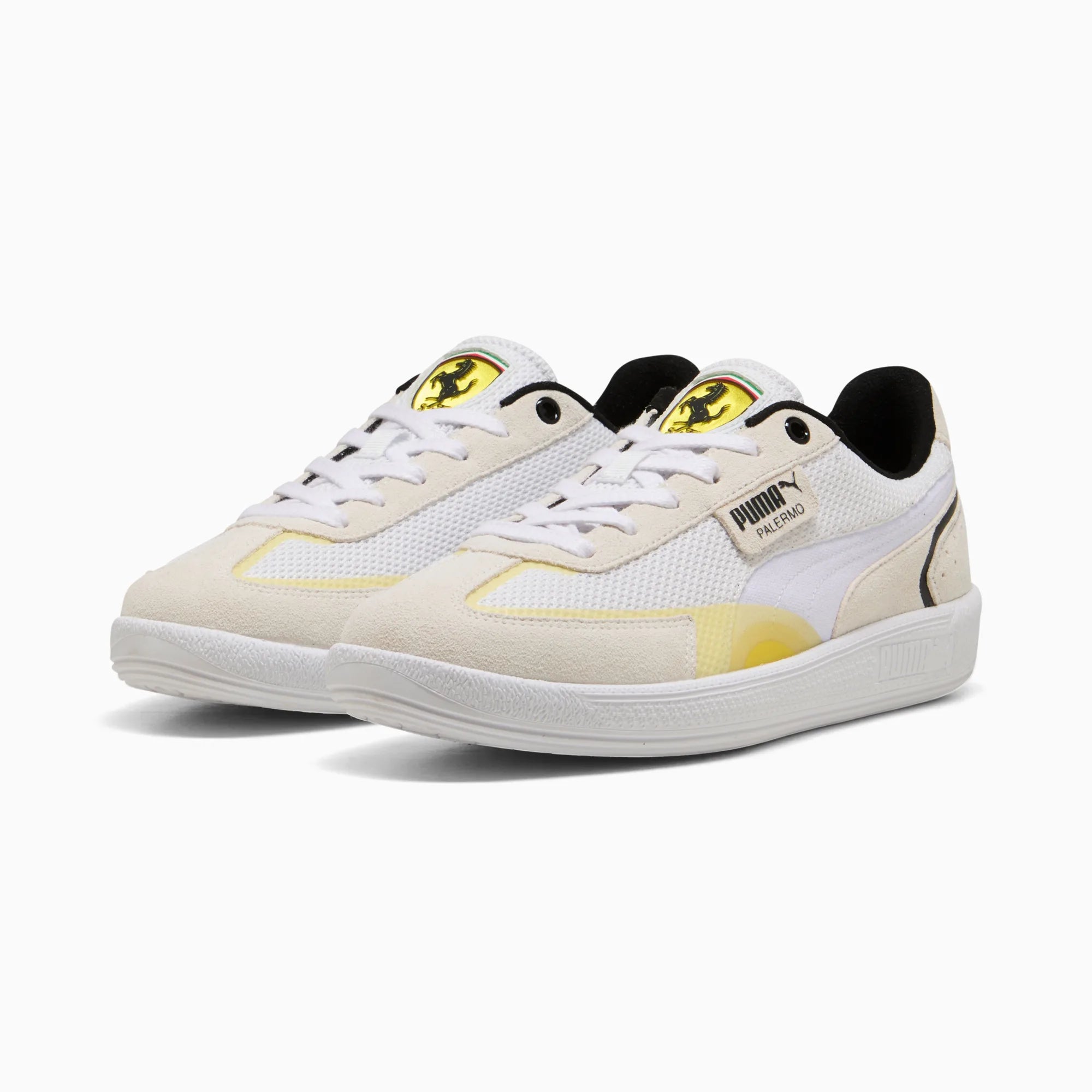 PUMA White-Speed Yellow
