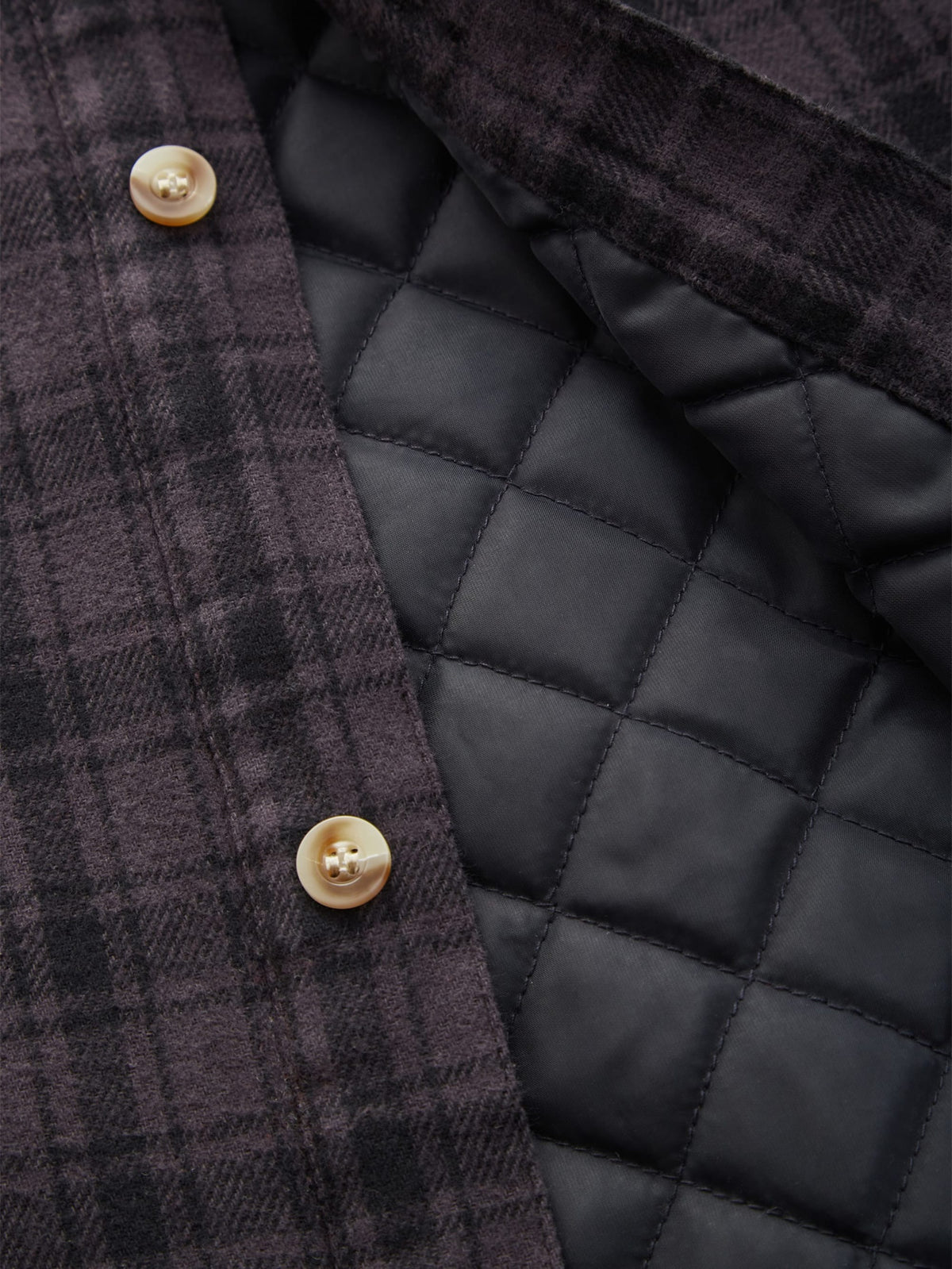 Gusa Black Plaid