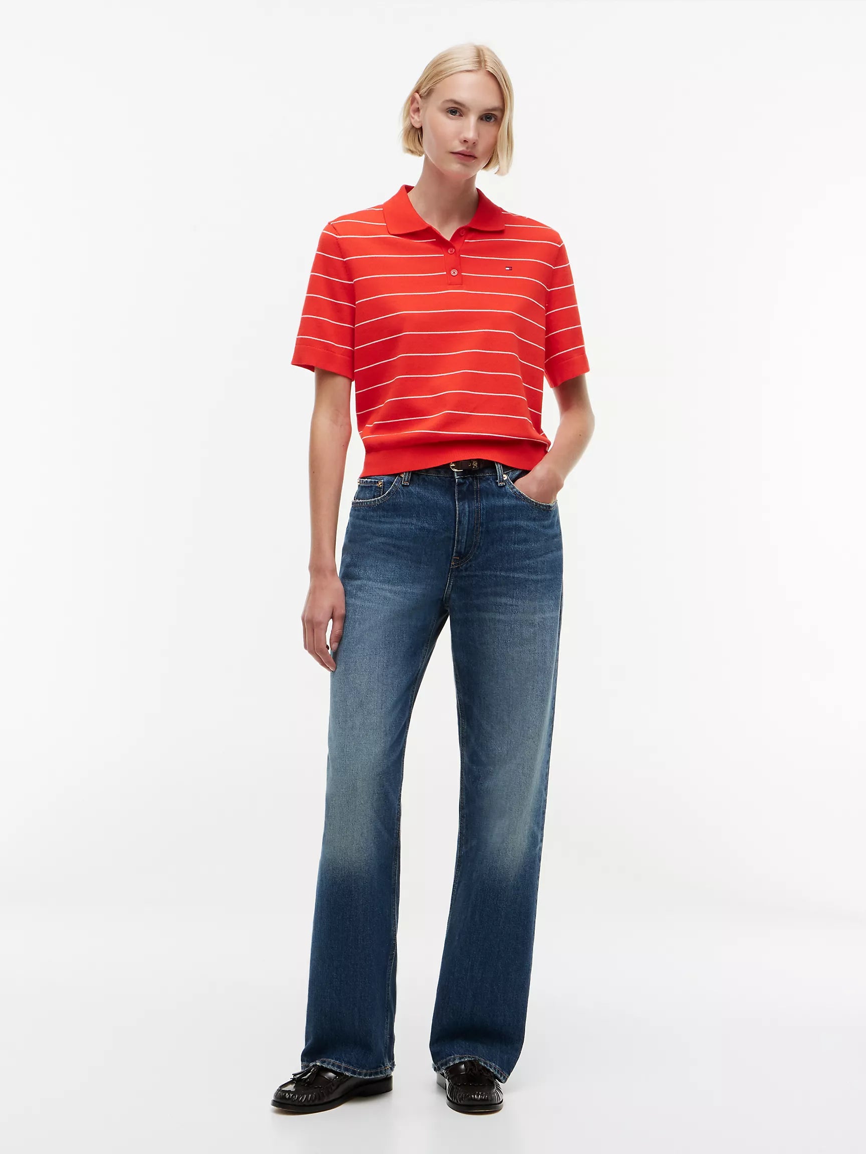 Fire Red Stripe
