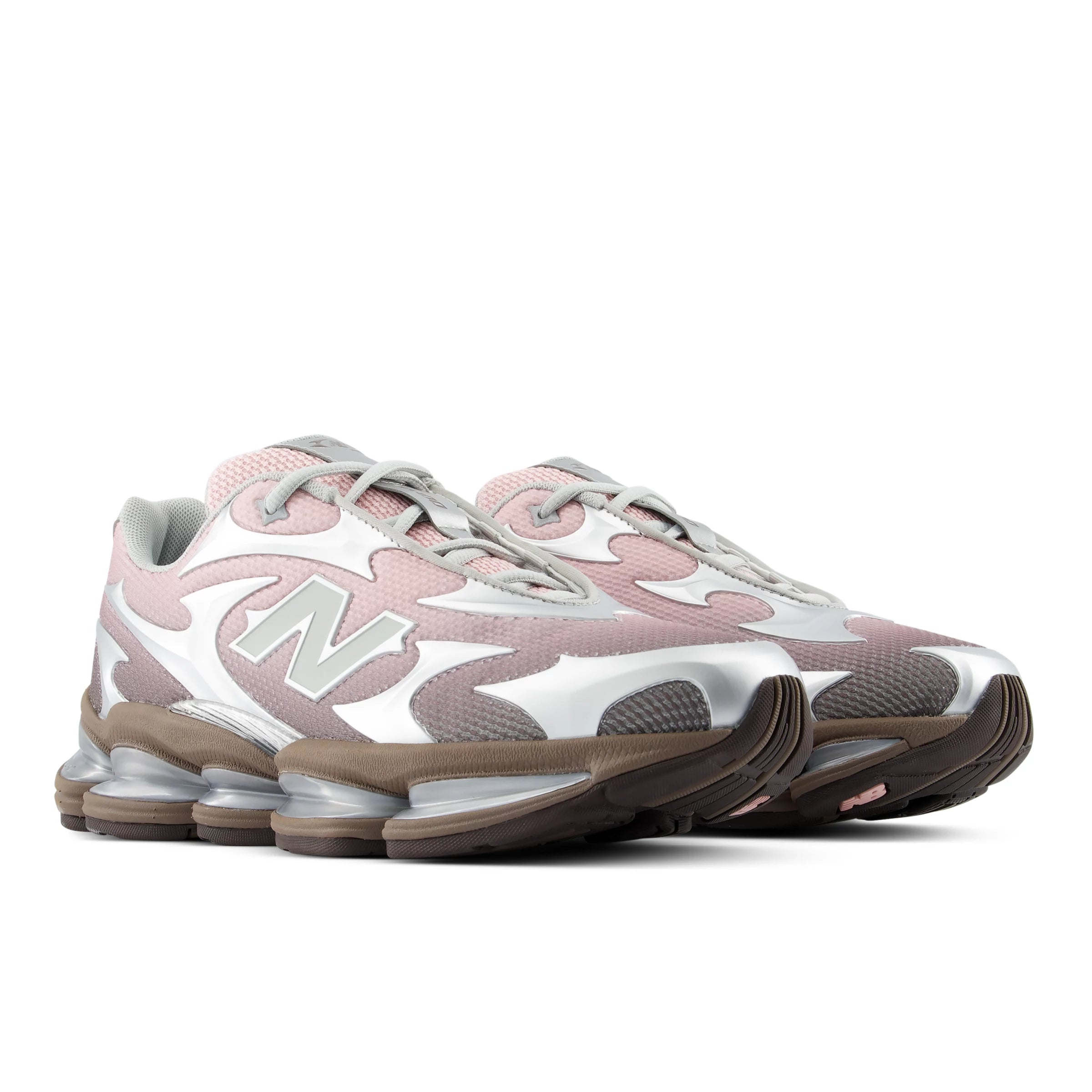 Silver Metallic With Orb Pink And Cortado
