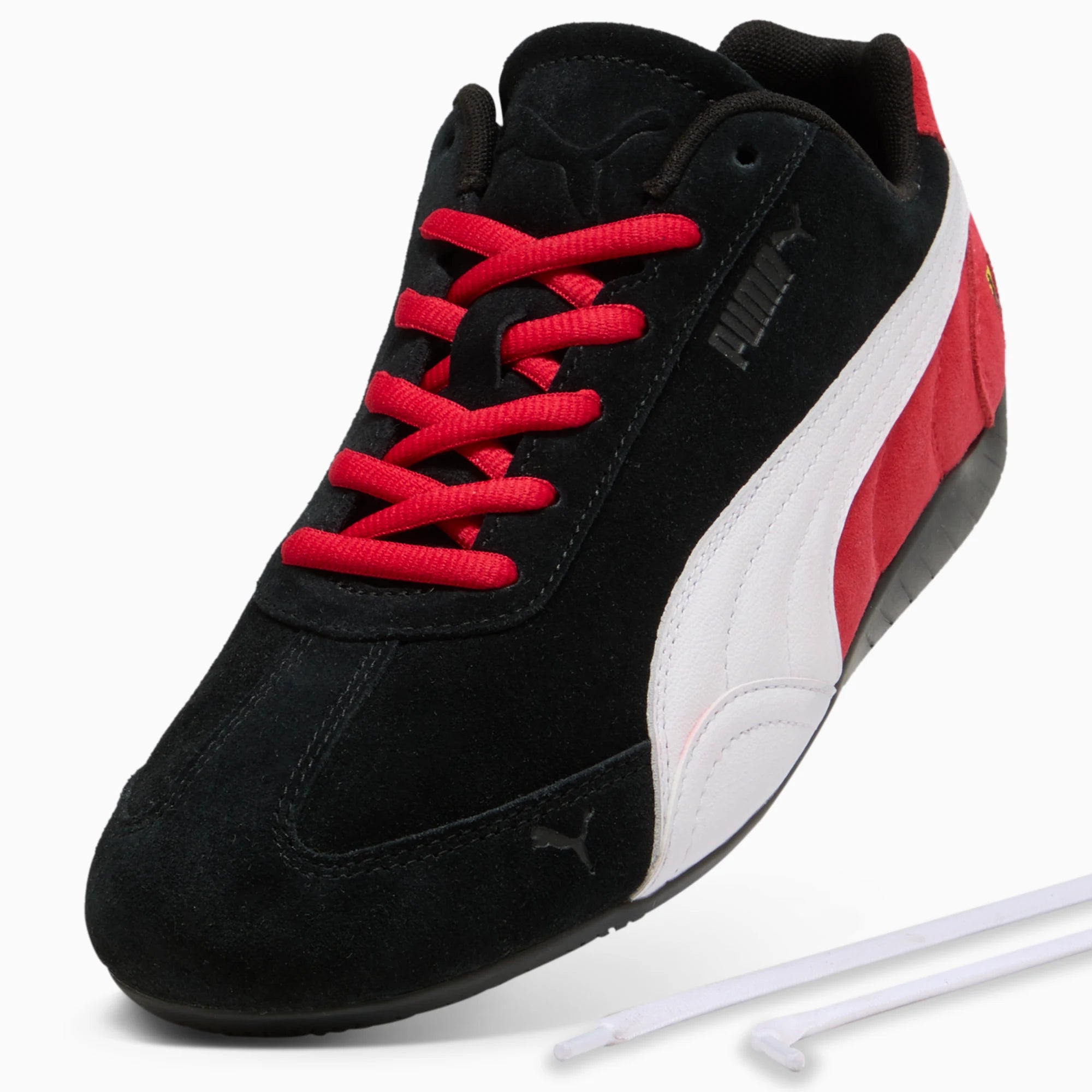 PUMA Black-PUMA White-Rosso Corsa