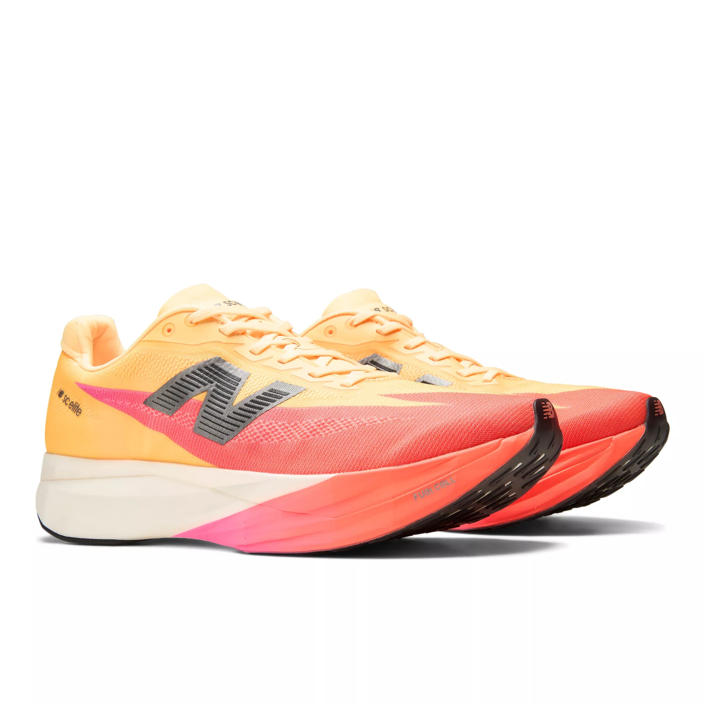 Tangerine Heat With White Peach And Pink Heat