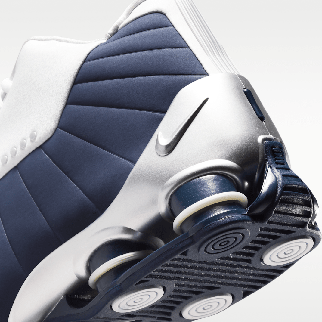 White/Metallic Silver/Midnight Navy