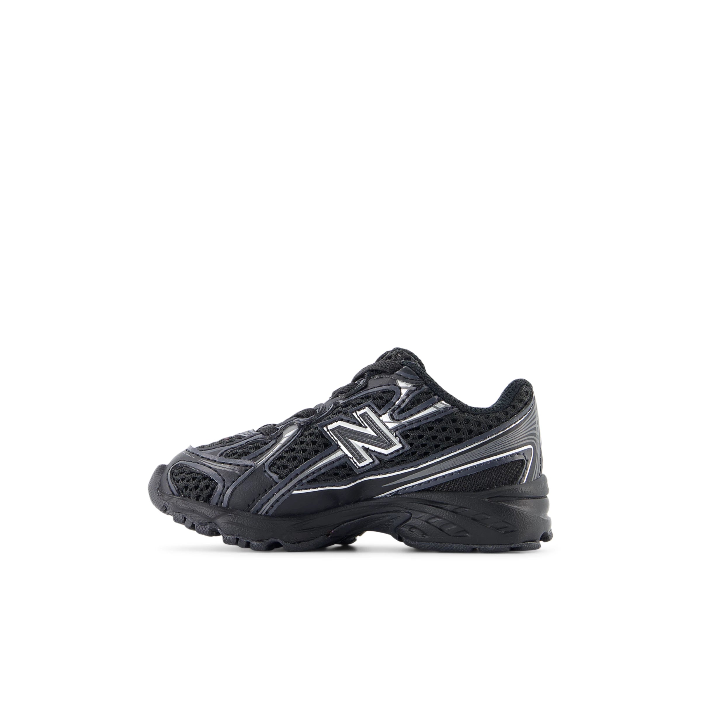 Black With Silver Metallic