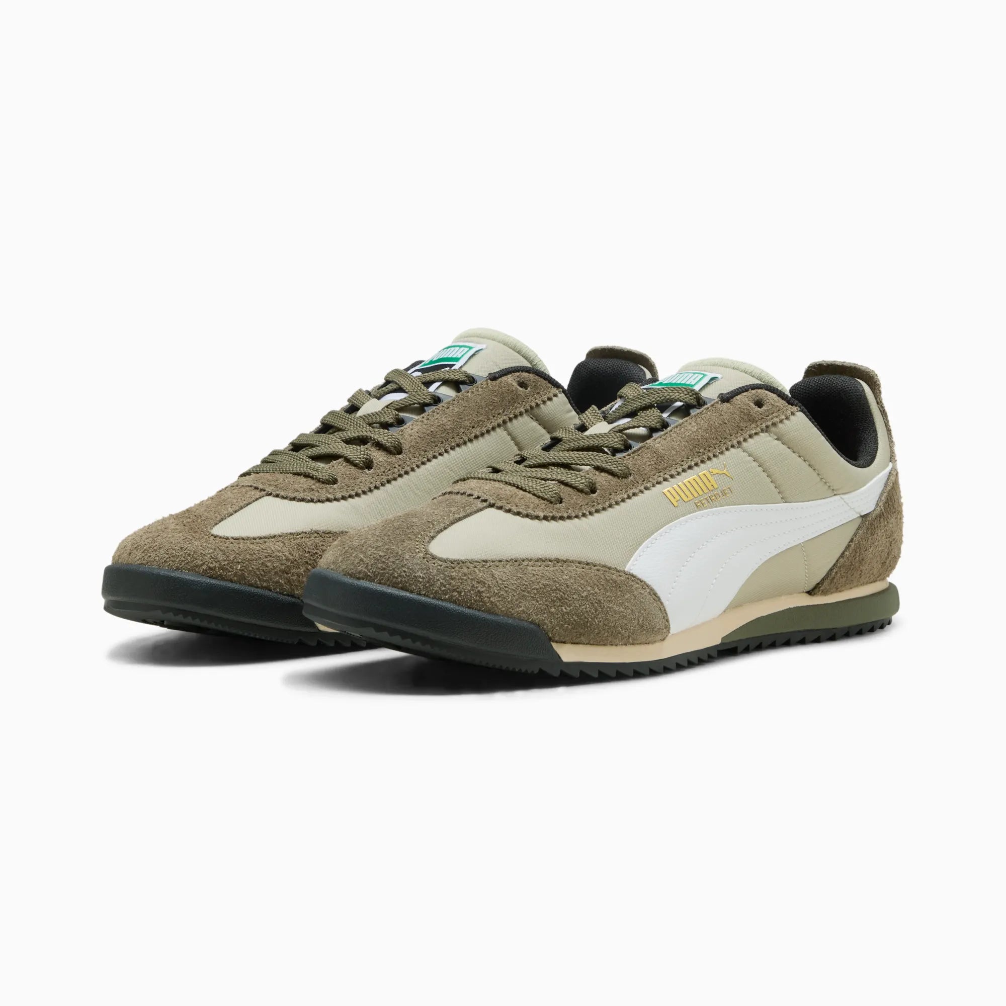 Pebble Gray-PUMA White-PUMA Black