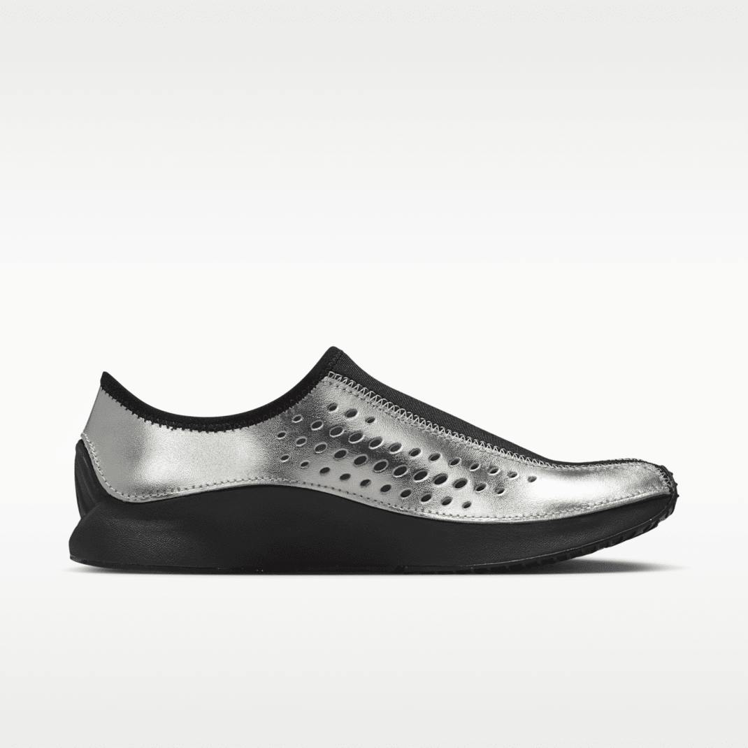Metallic Silver/Black