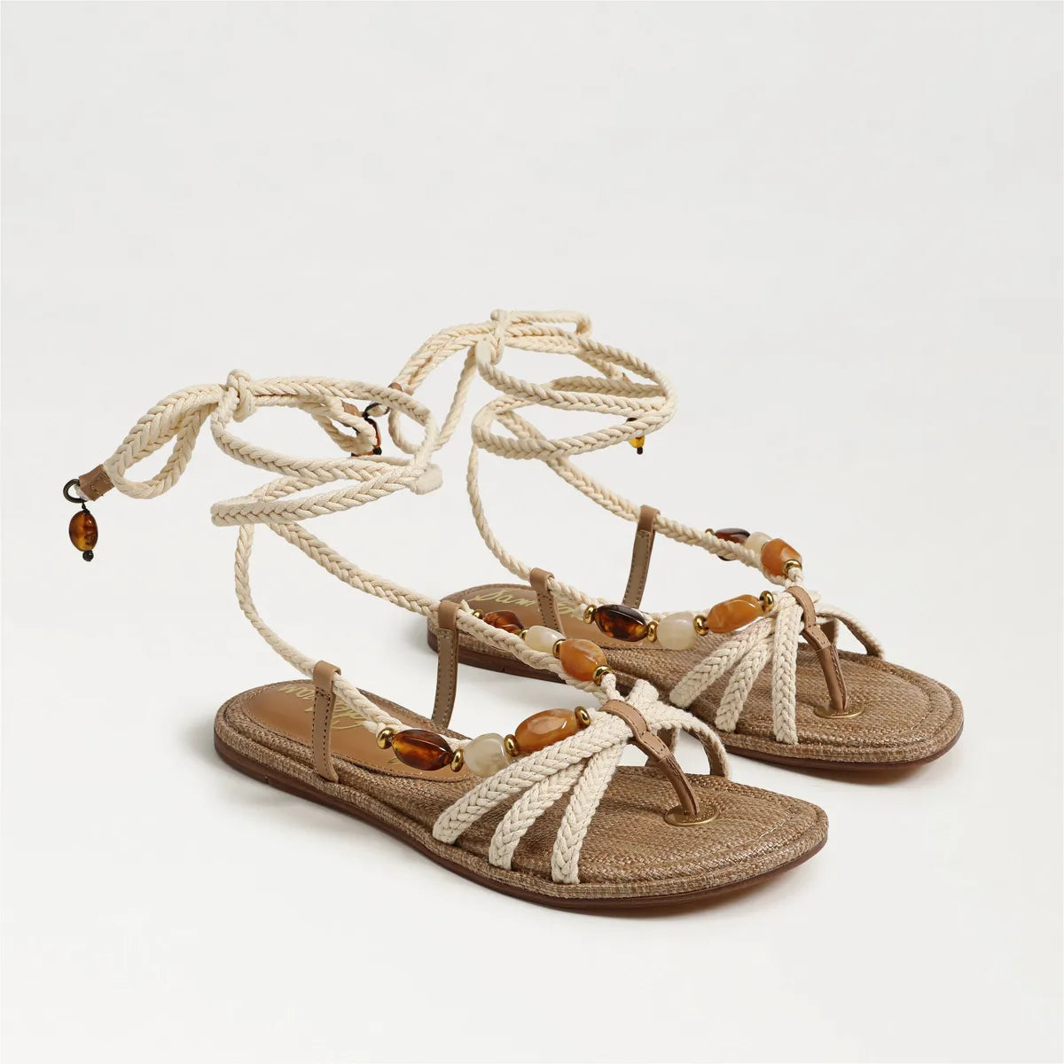 Natural Sand Faux Raffia