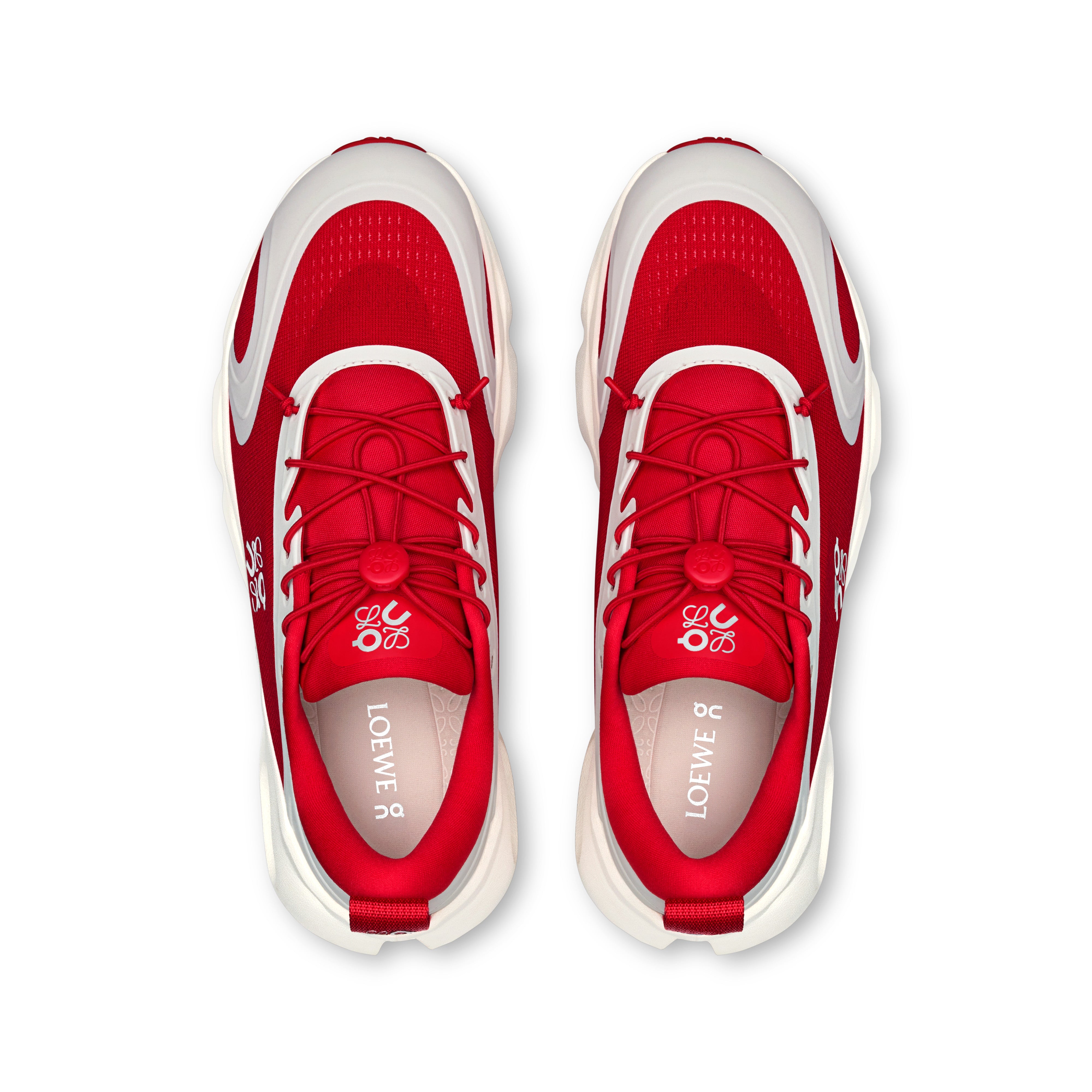 Red | Eggshell