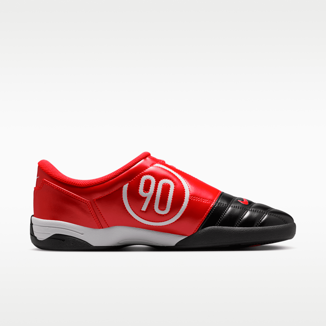 Black/White/Black/Bright Crimson