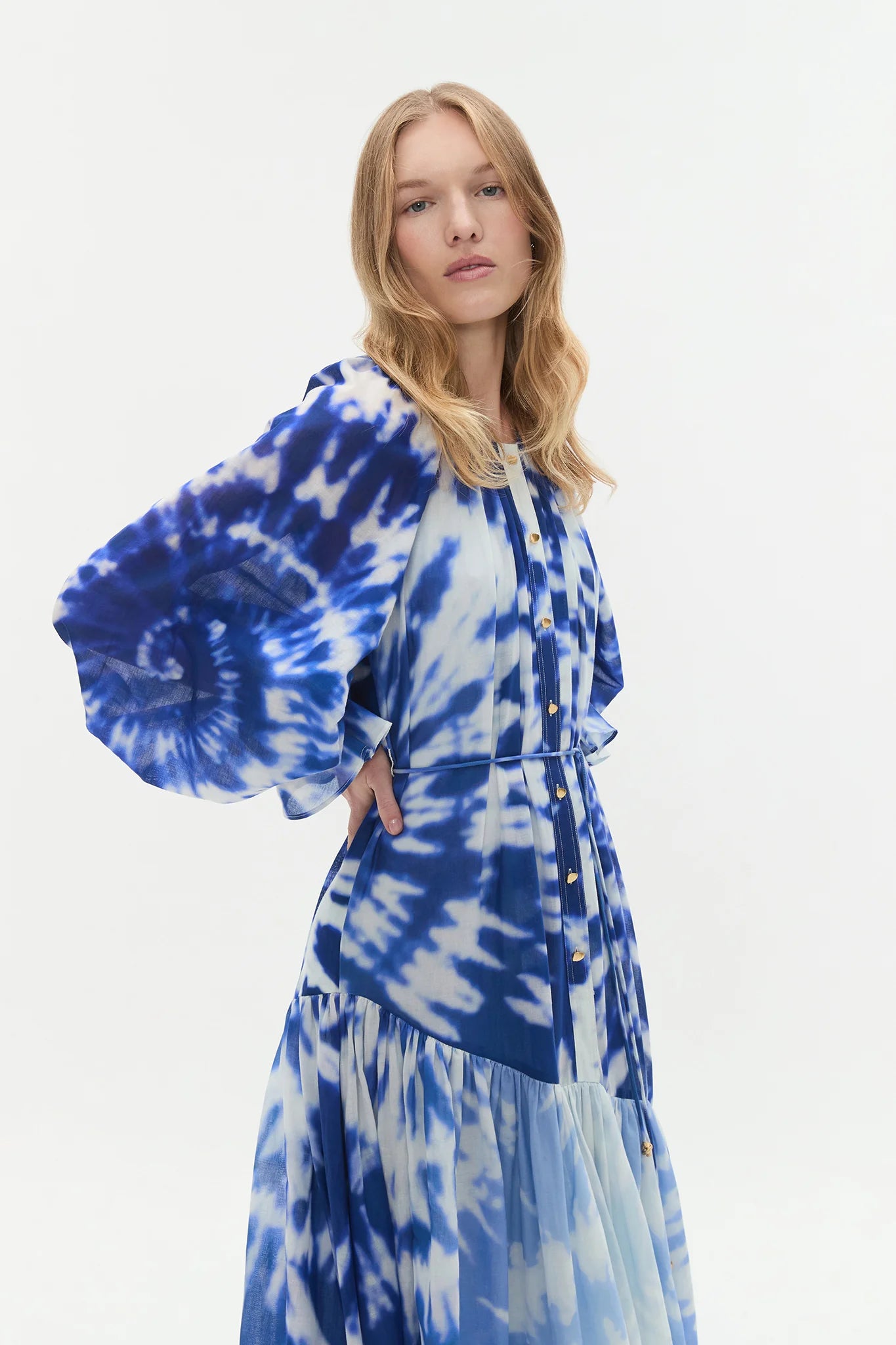 BLUE SHIBORI