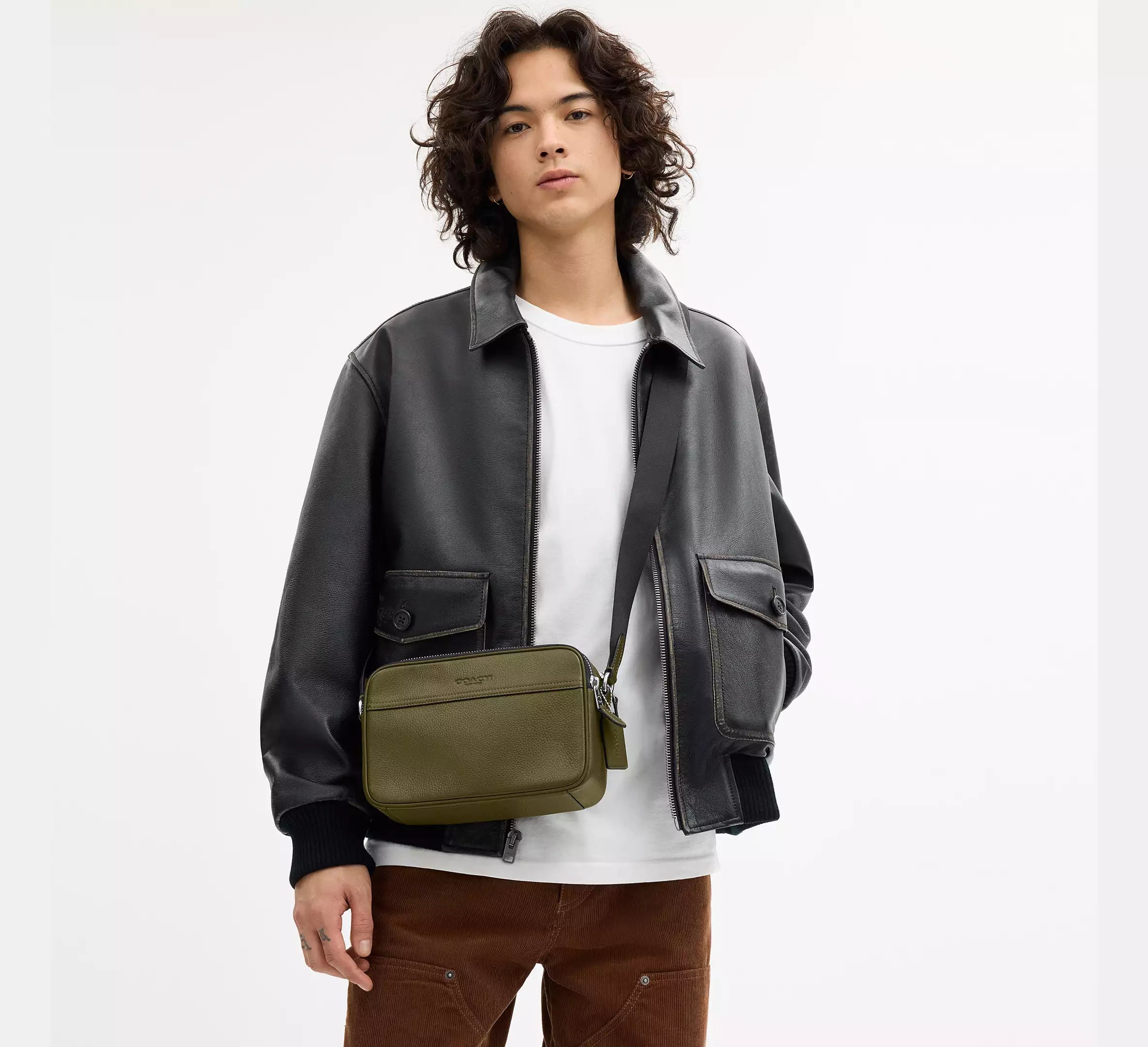 Silver/Olive
