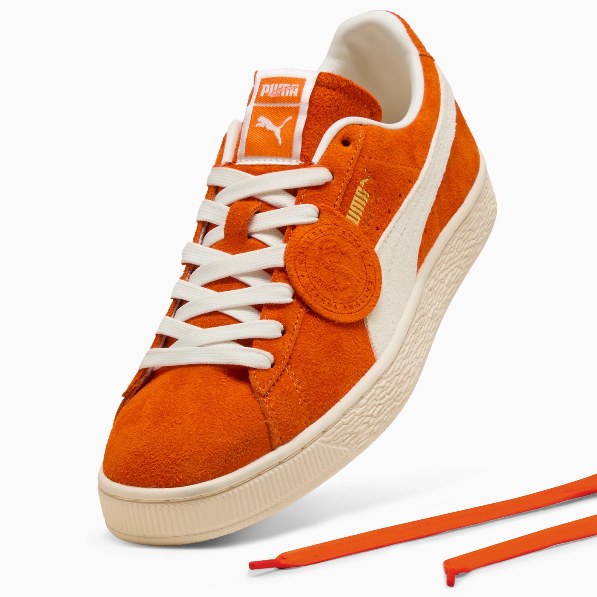 Orange Glo-PUMA White