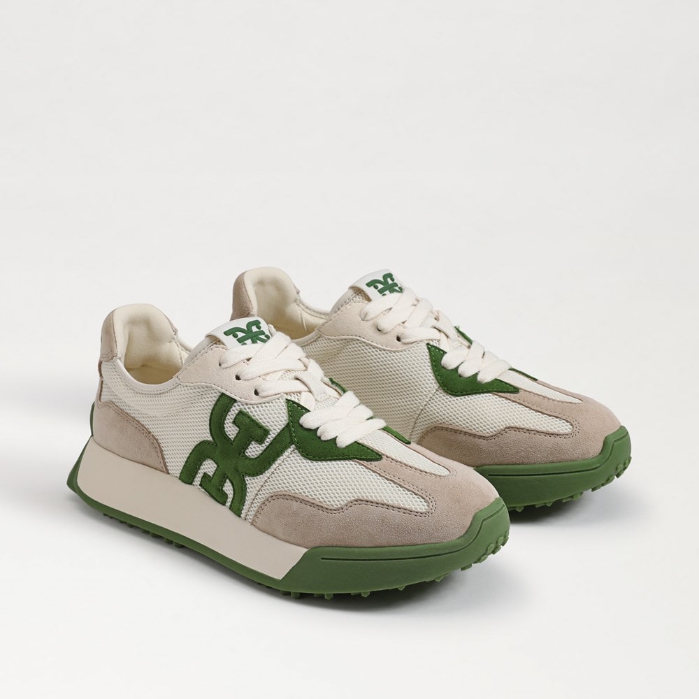 Green Multi Suede