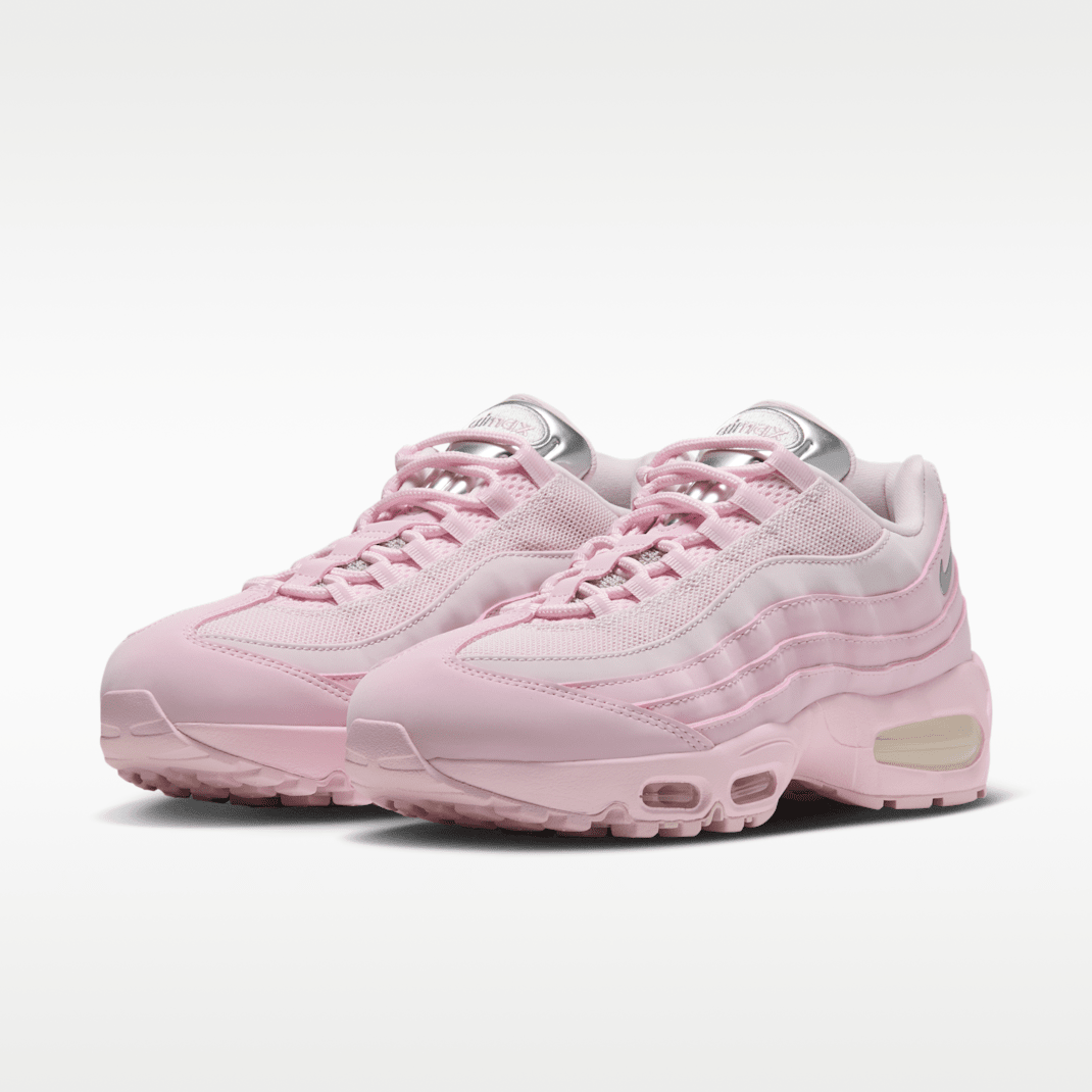 Pink Foam/Pearl Pink/Metallic Silver