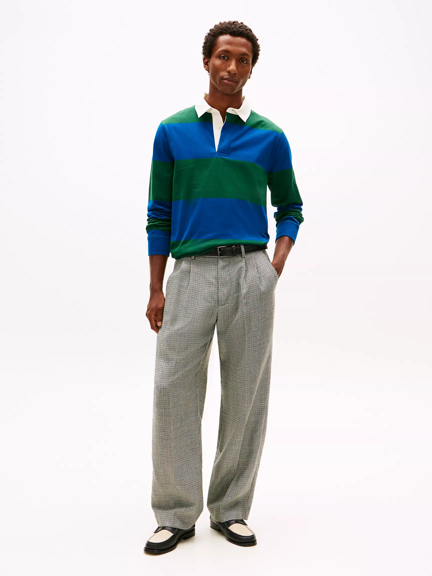 Ornamental Green/Blue Stripe