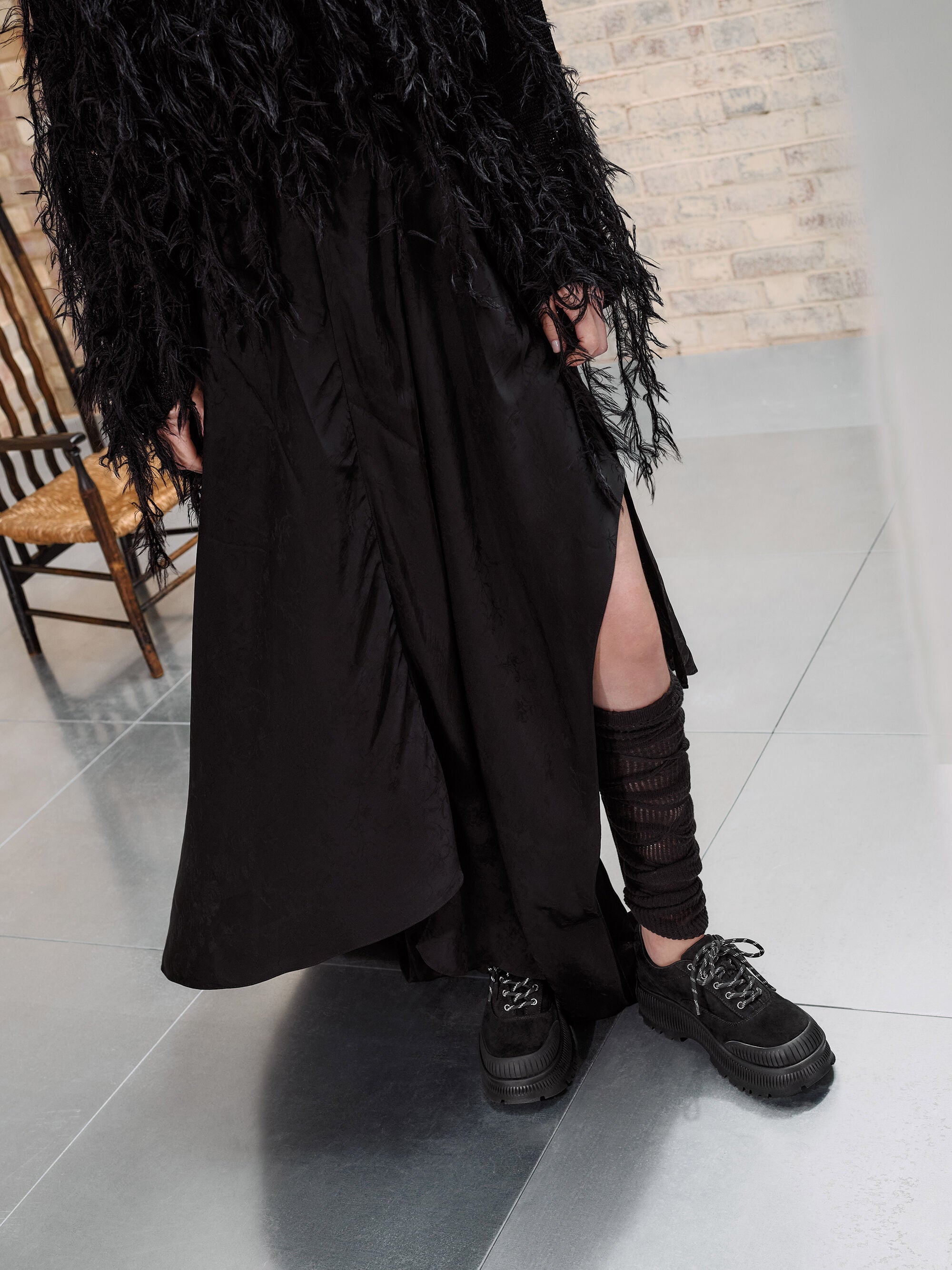 Black Textured