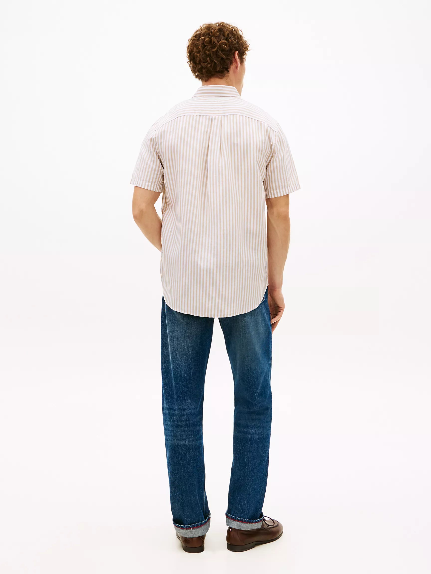 Sandalwood/White Stripe