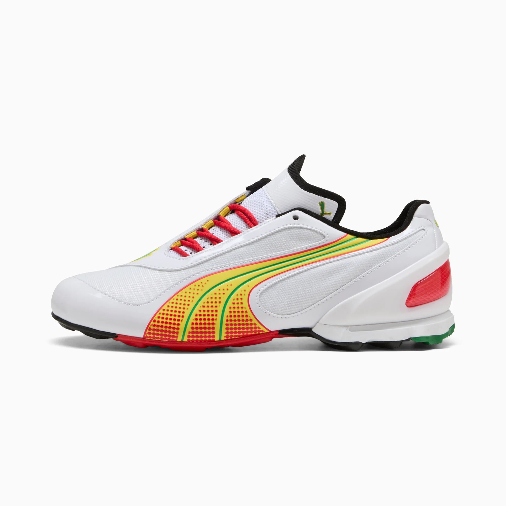PUMA White-PUMA Red