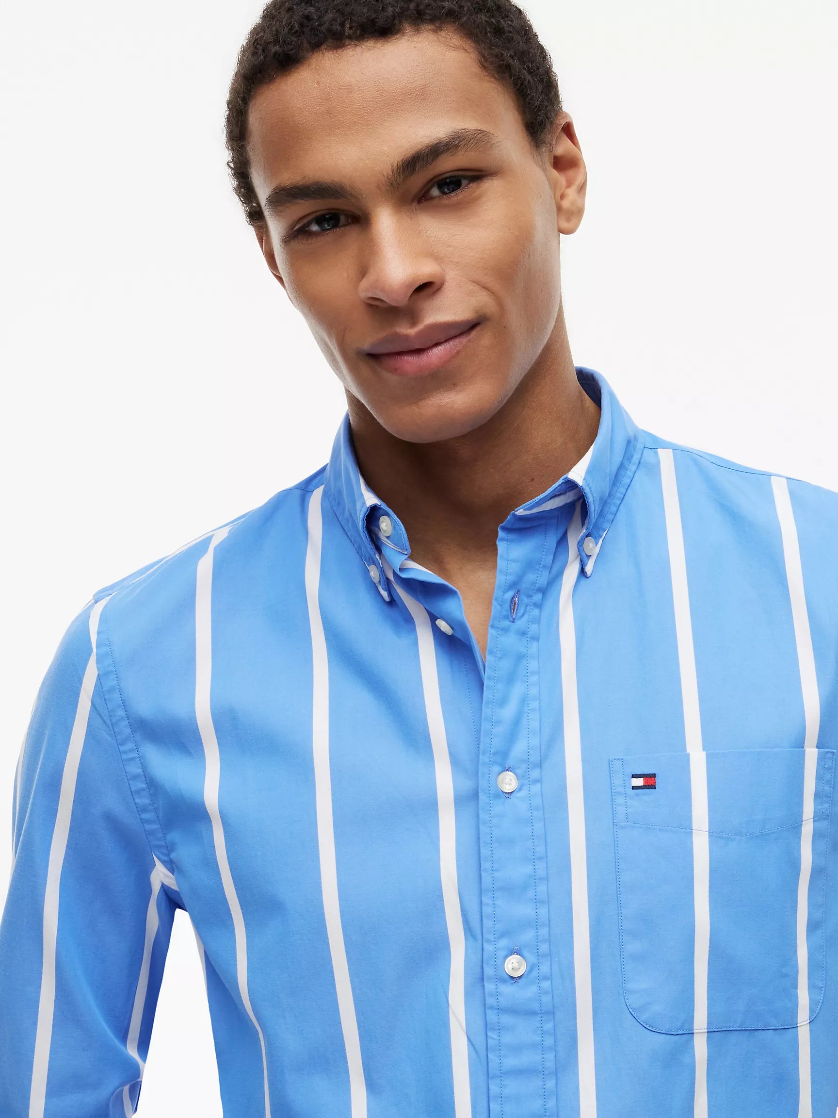 Blue Spell/White Stripe