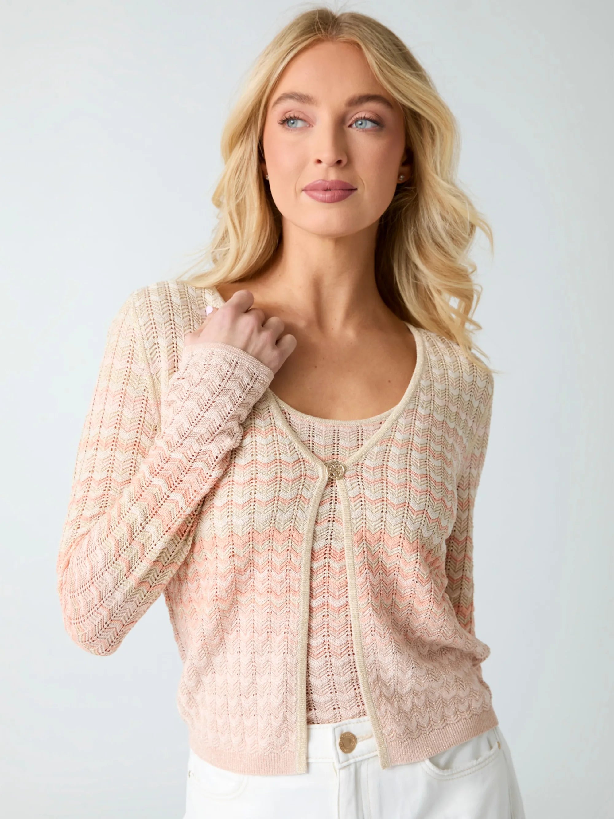 Peach Beige And Vanilla L