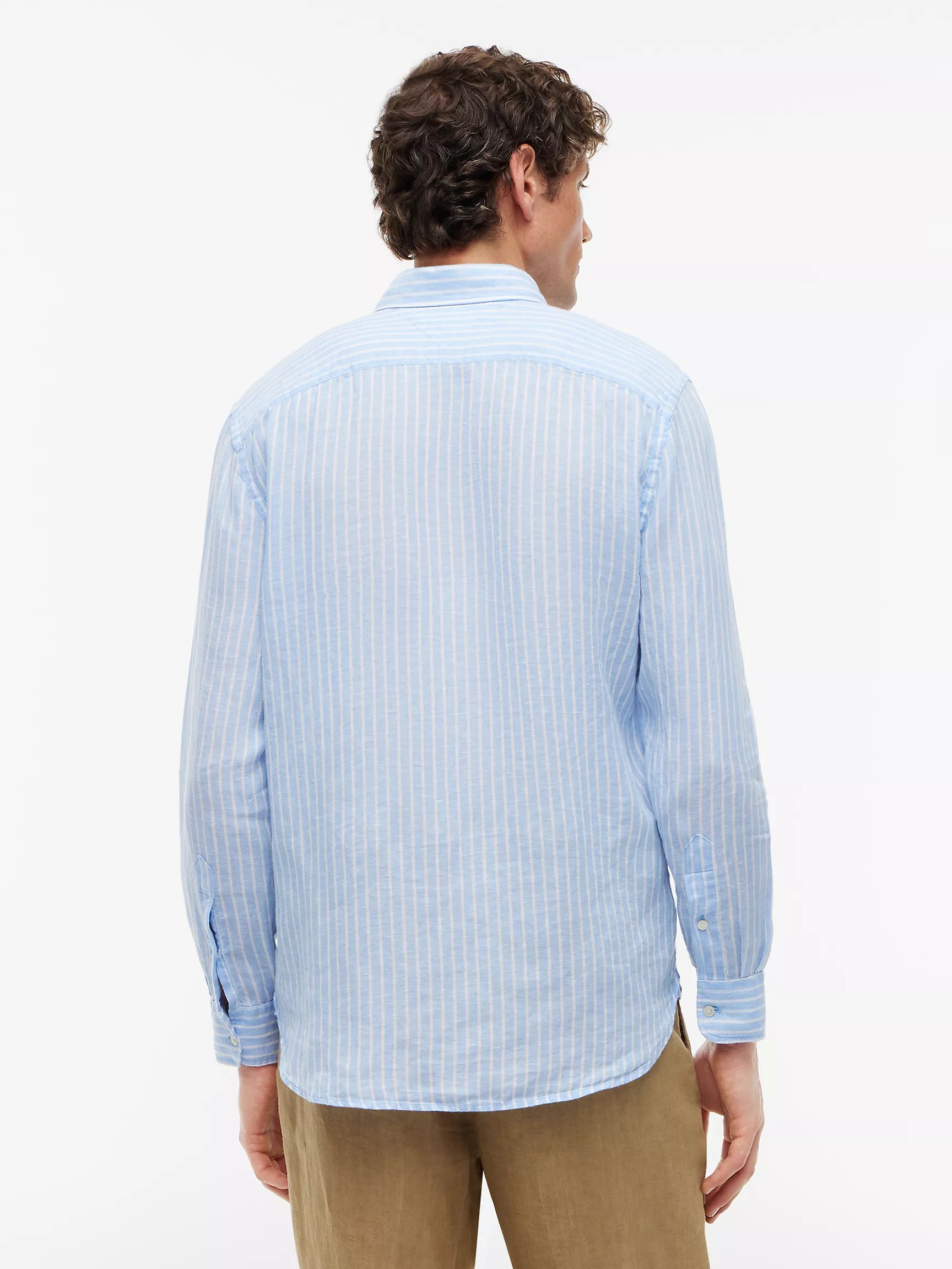 Cloudy Blue/White Stripe
