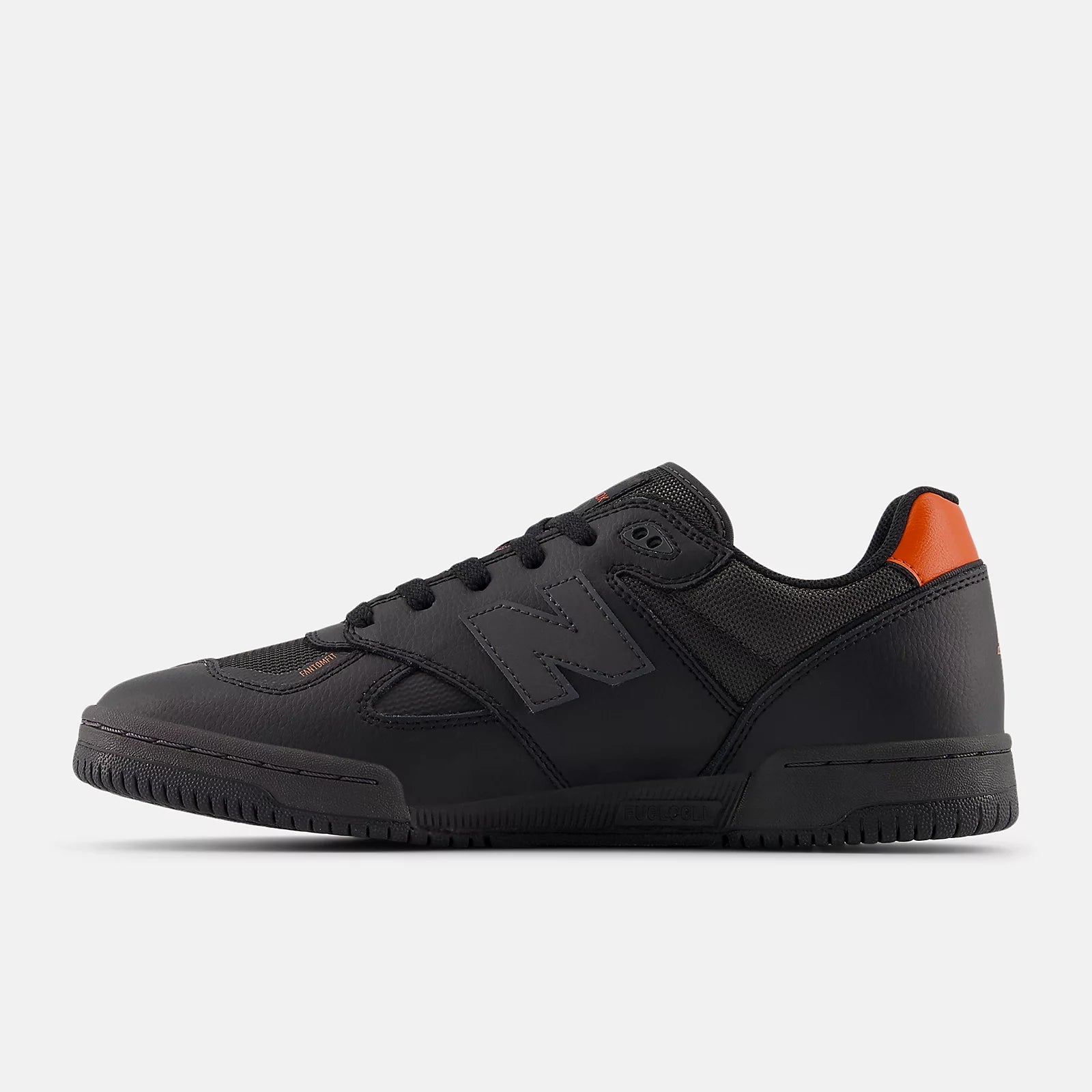 Black With Orange