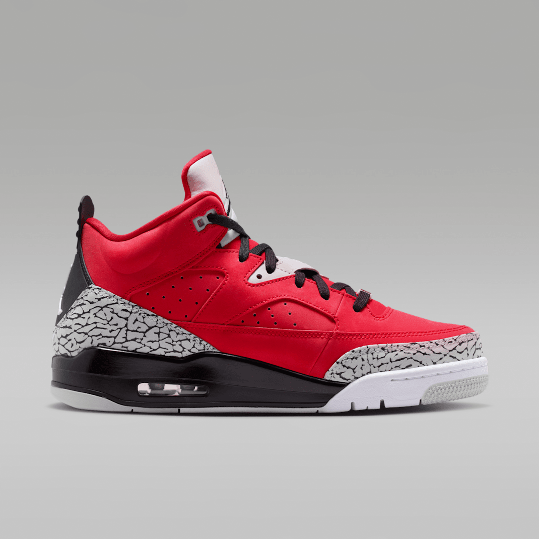 Fire Red/Grey Mist/White/Black 4