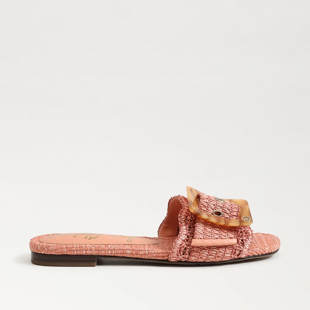 Shell Coral Faux Raffia