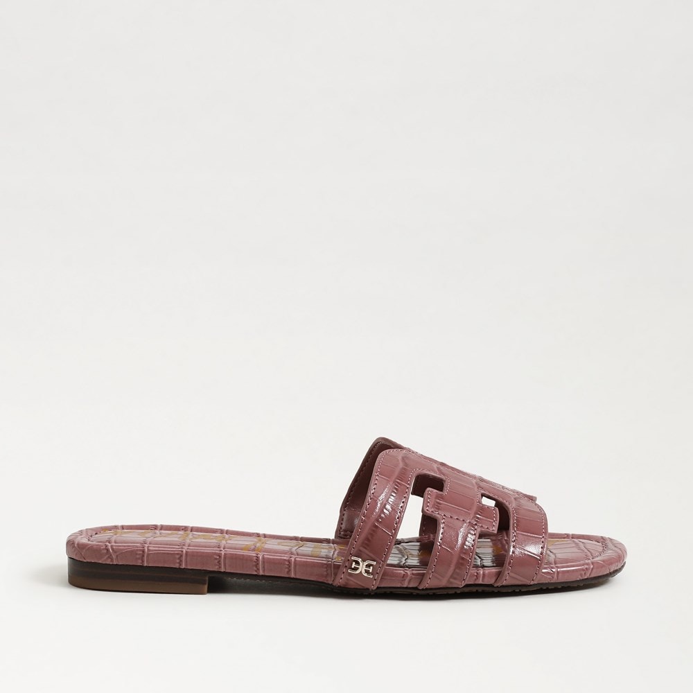 Winter Mauve Croco Leather