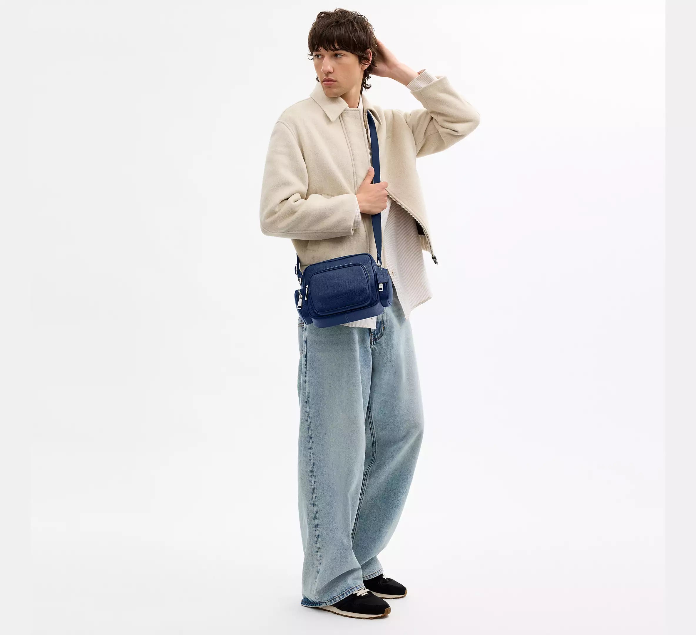Silver/Deep Blue