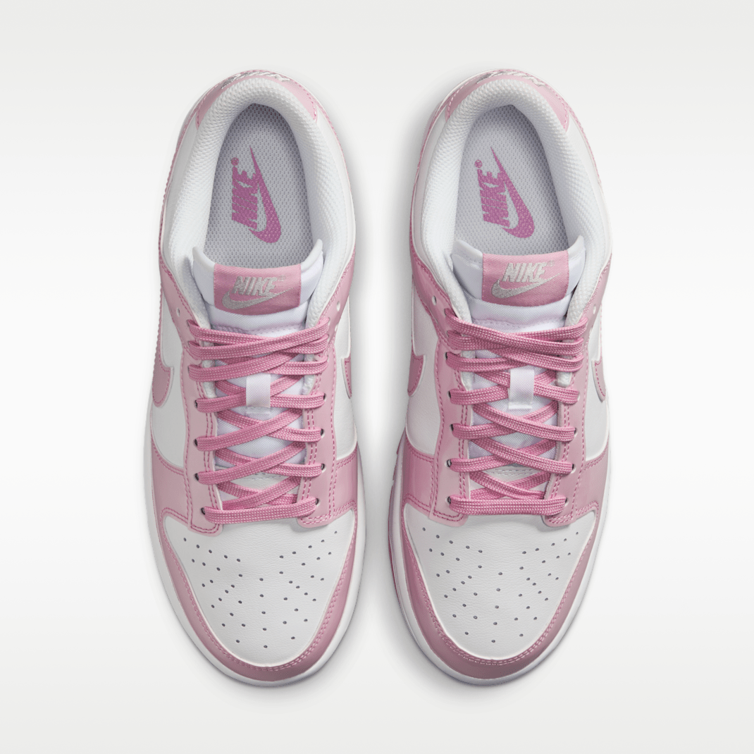 White/White/Metallic Silver/Pink Rise