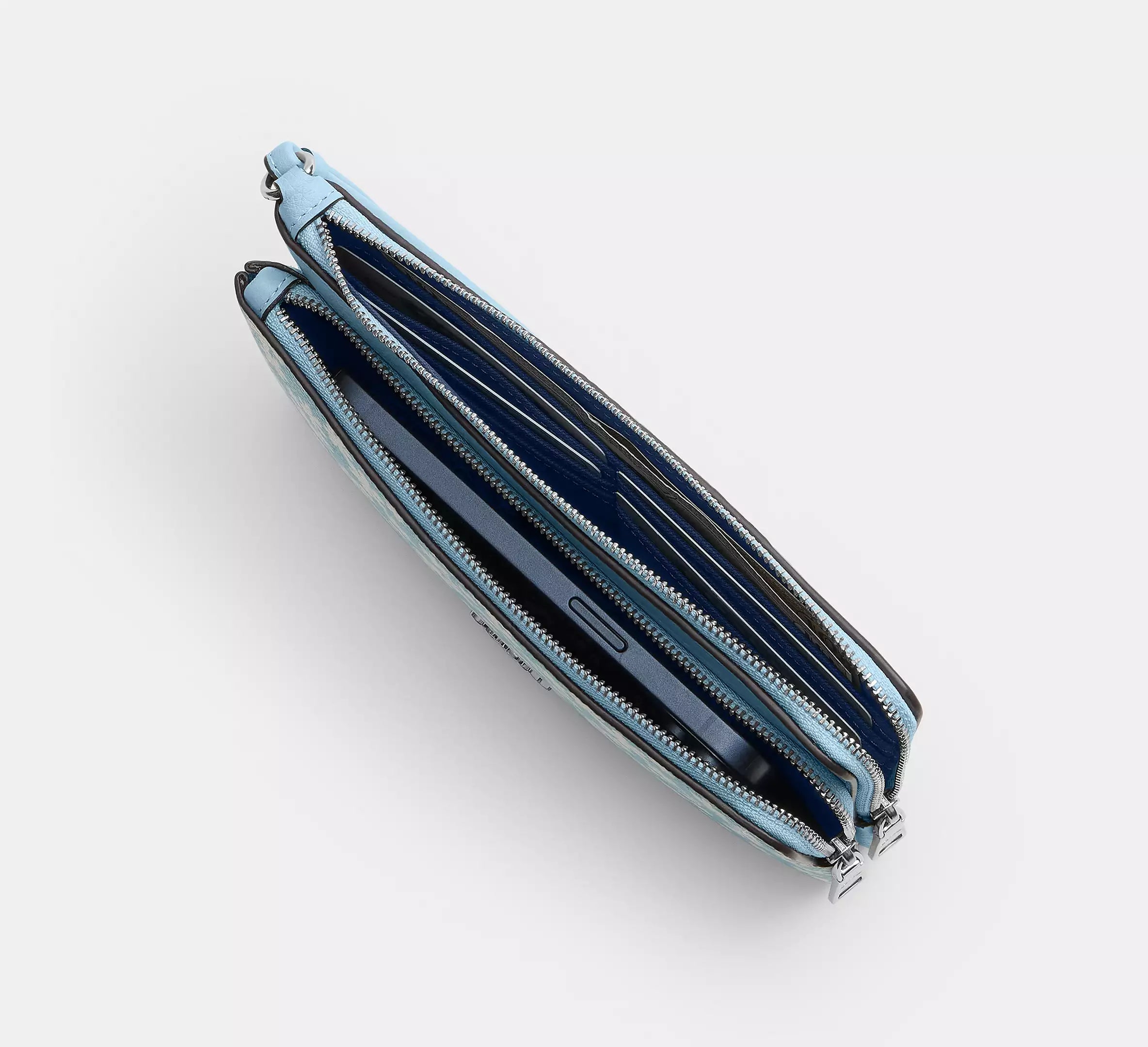 Silver/Blue Multi