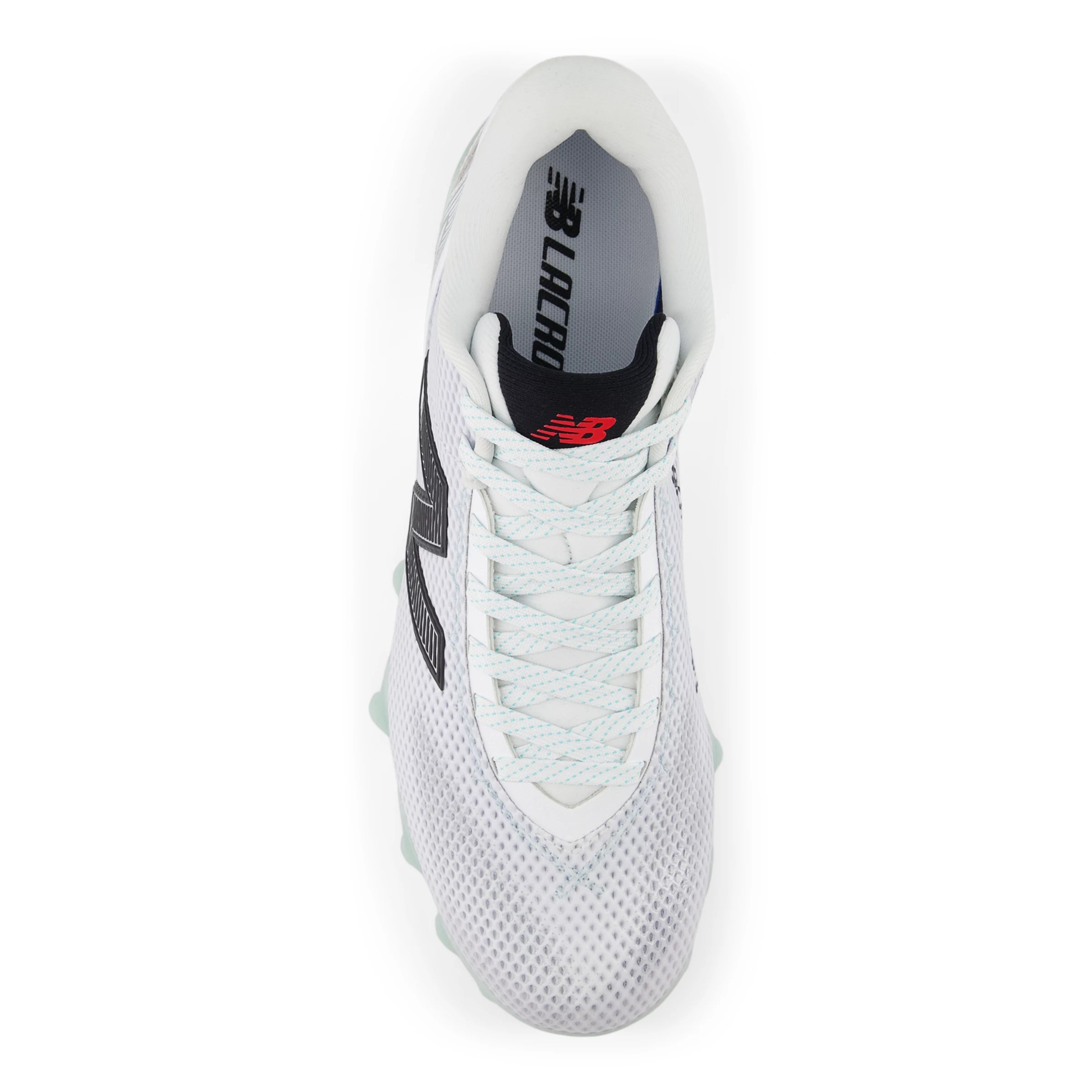 Nb White With Black And Silver Metallic
