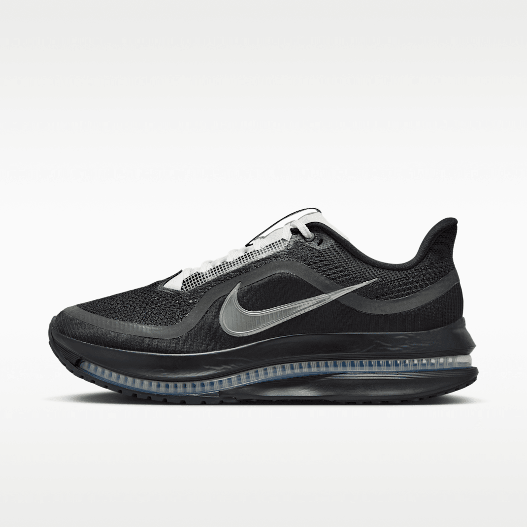 Black/White/Metallic Silver