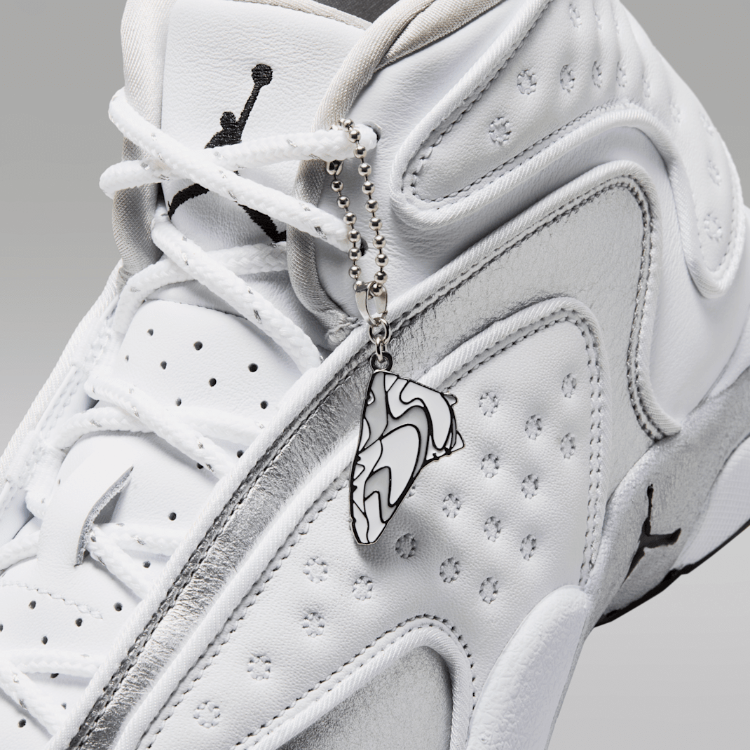 White/Black/Metallic Silver