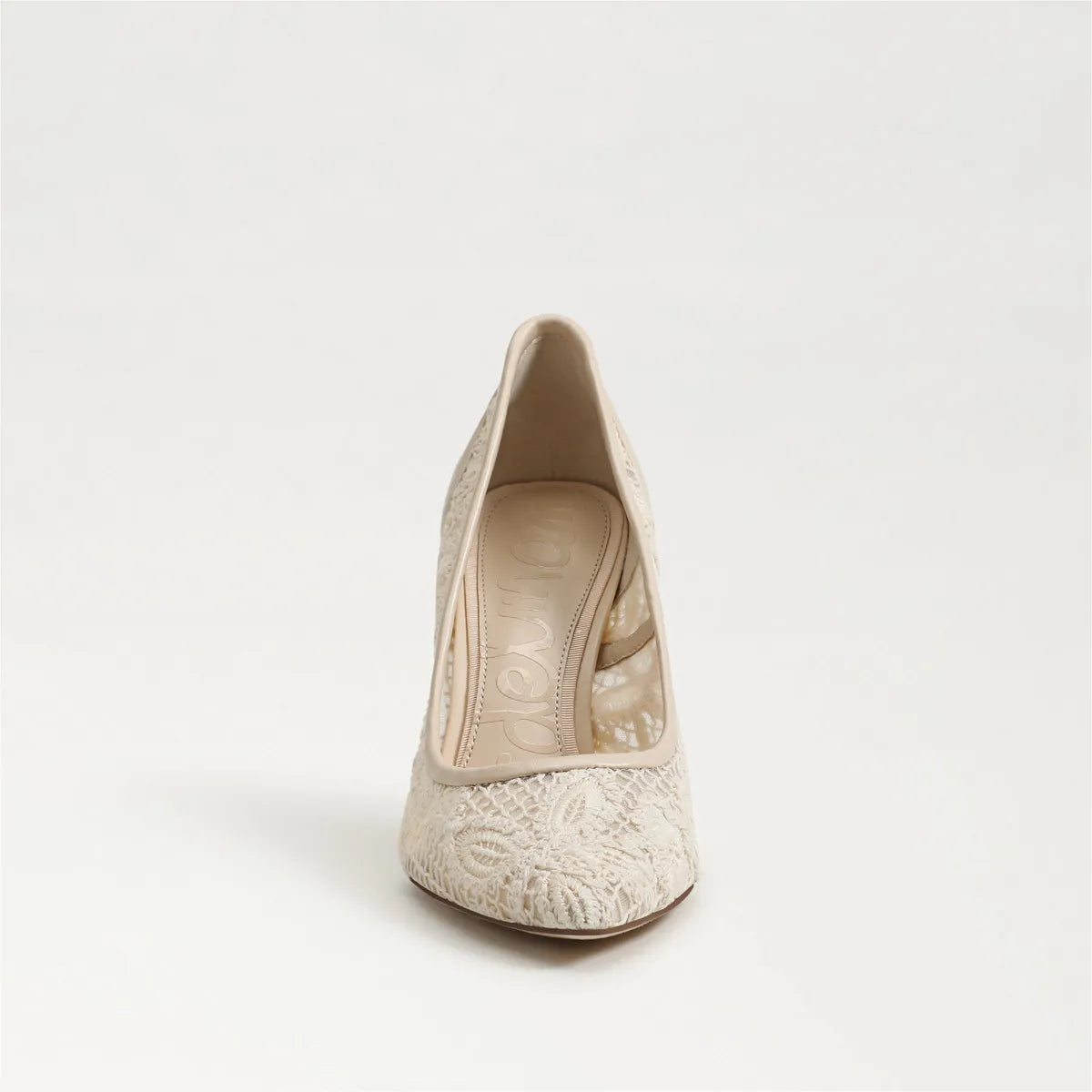Warm Ivory Mesh Fabric