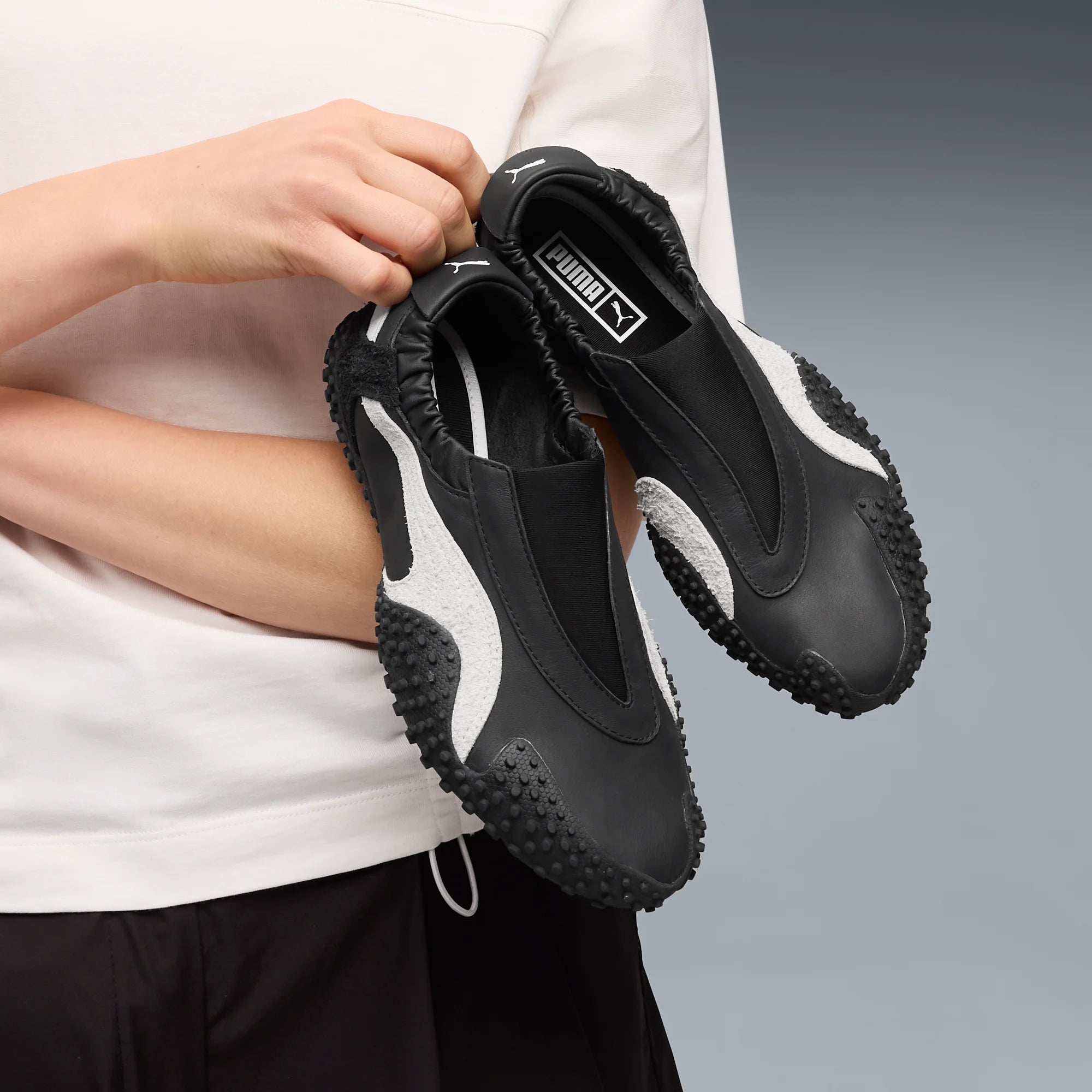PUMA Black-PUMA White
