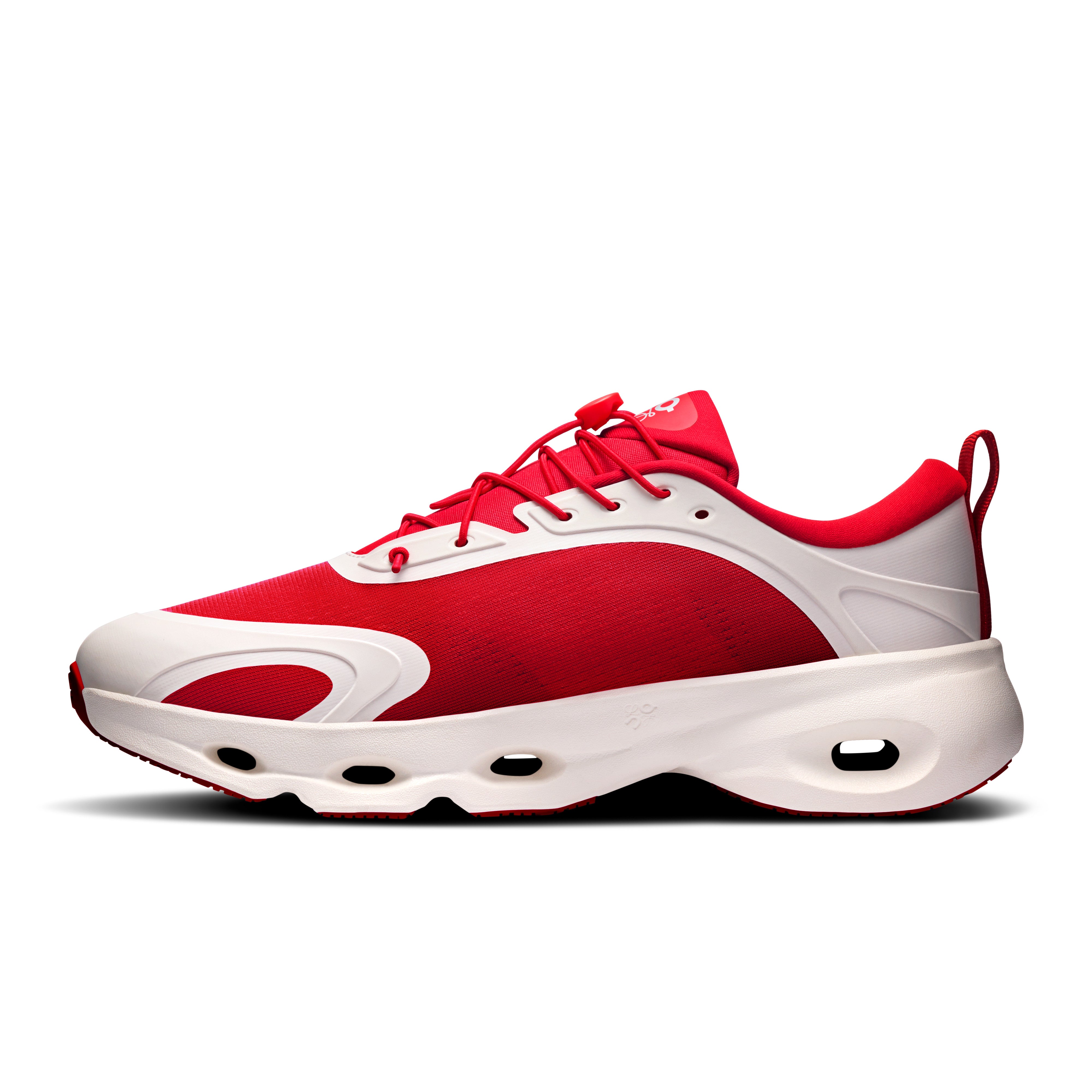 Red | Eggshell