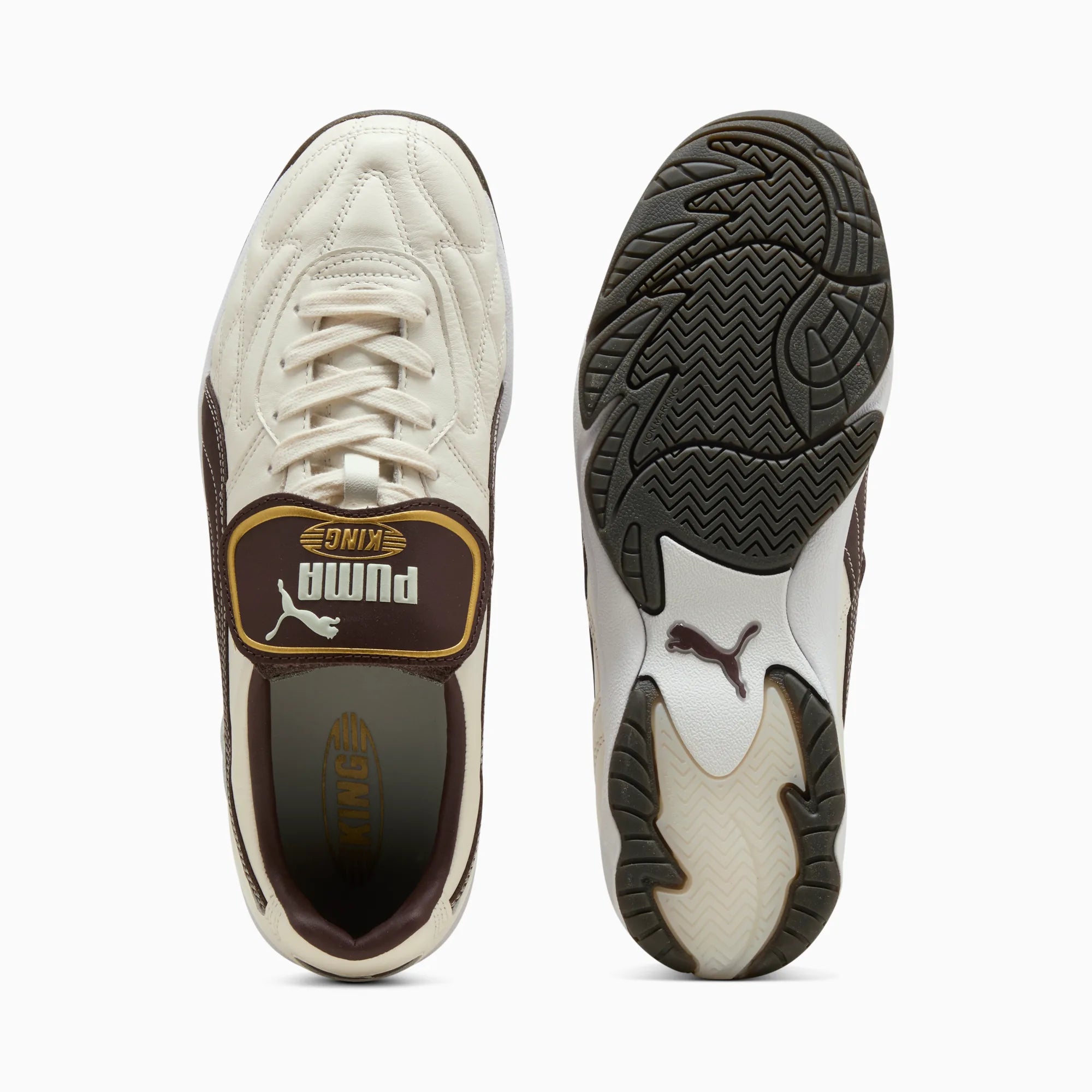 Warm White-Chocolate Brown