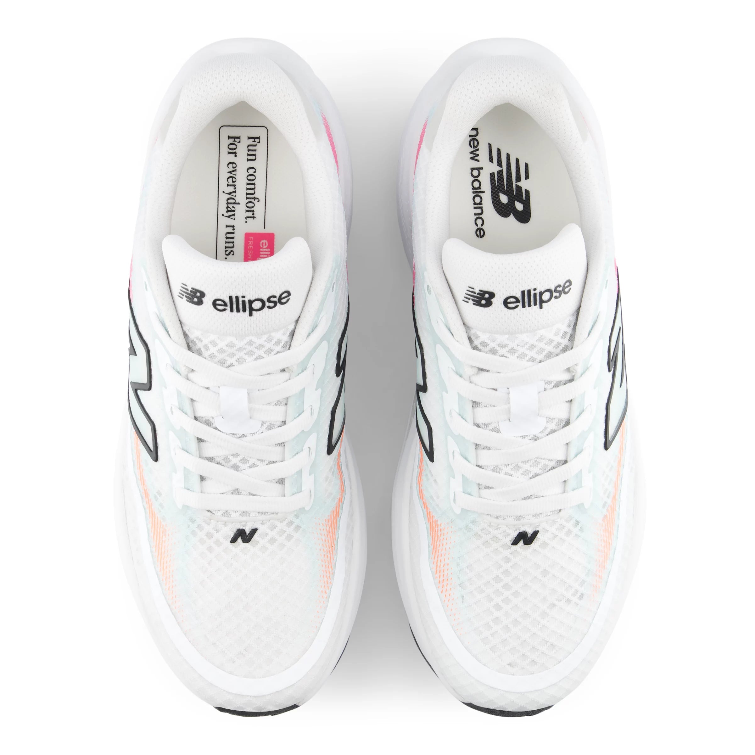 White With Black And Glint Blue