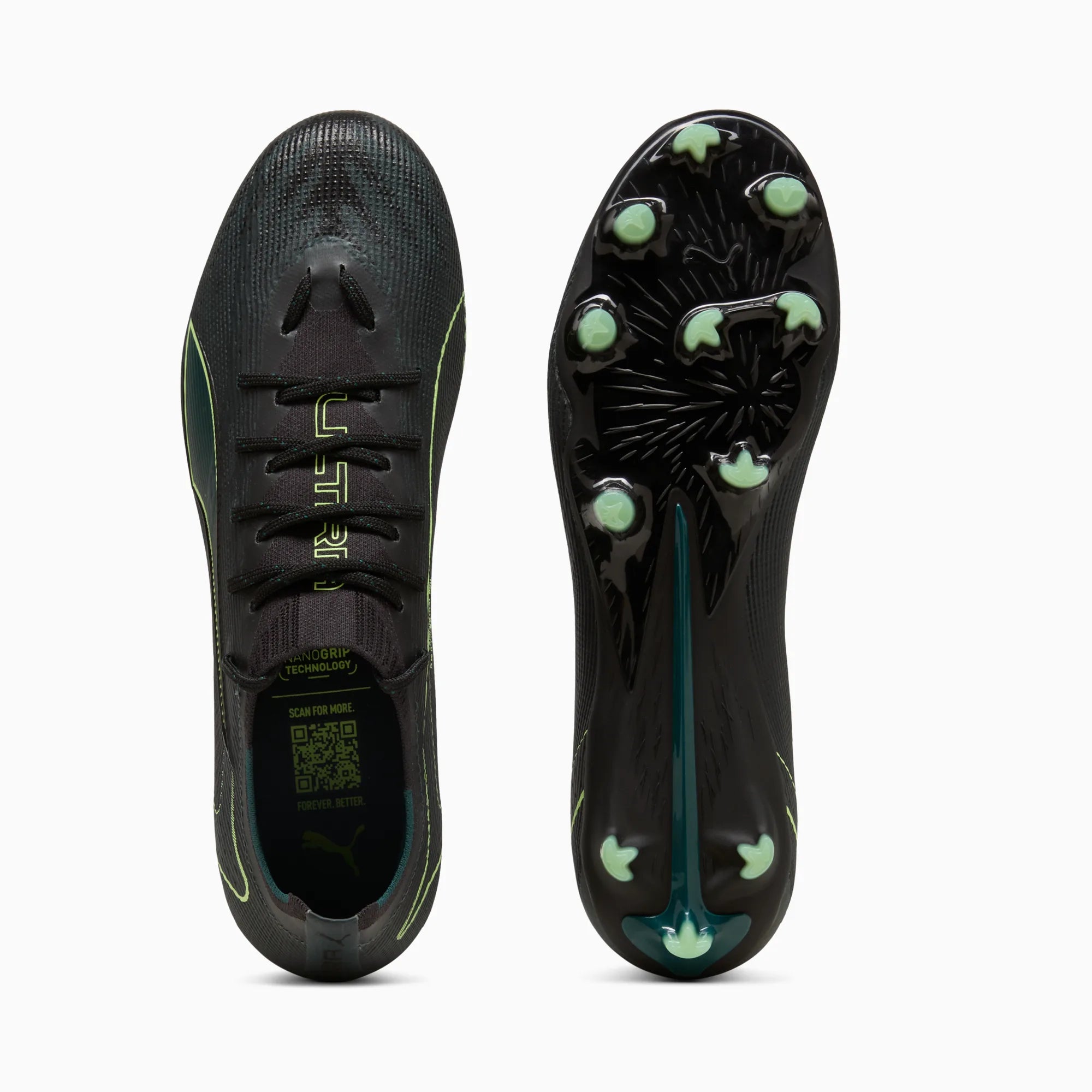 PUMA Black-Fizzy Light-Green Terrain