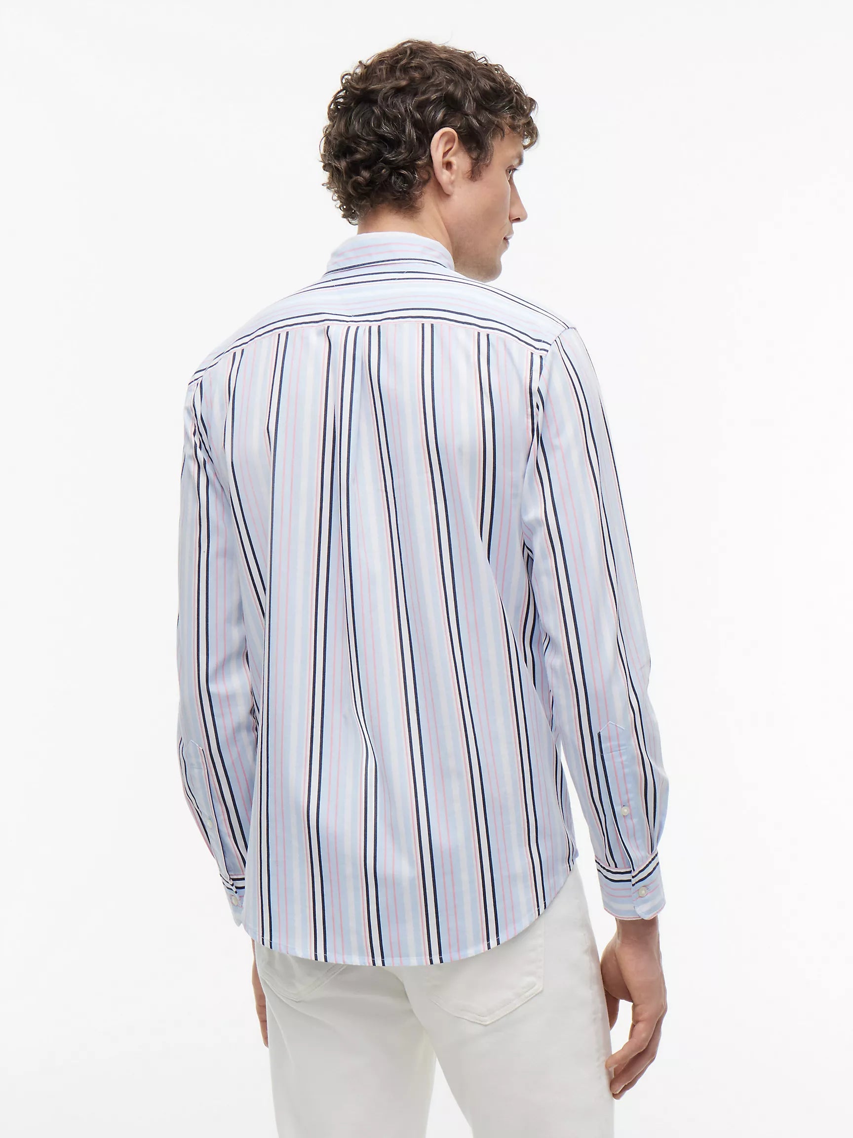 Doll Pink/Blue Stripe