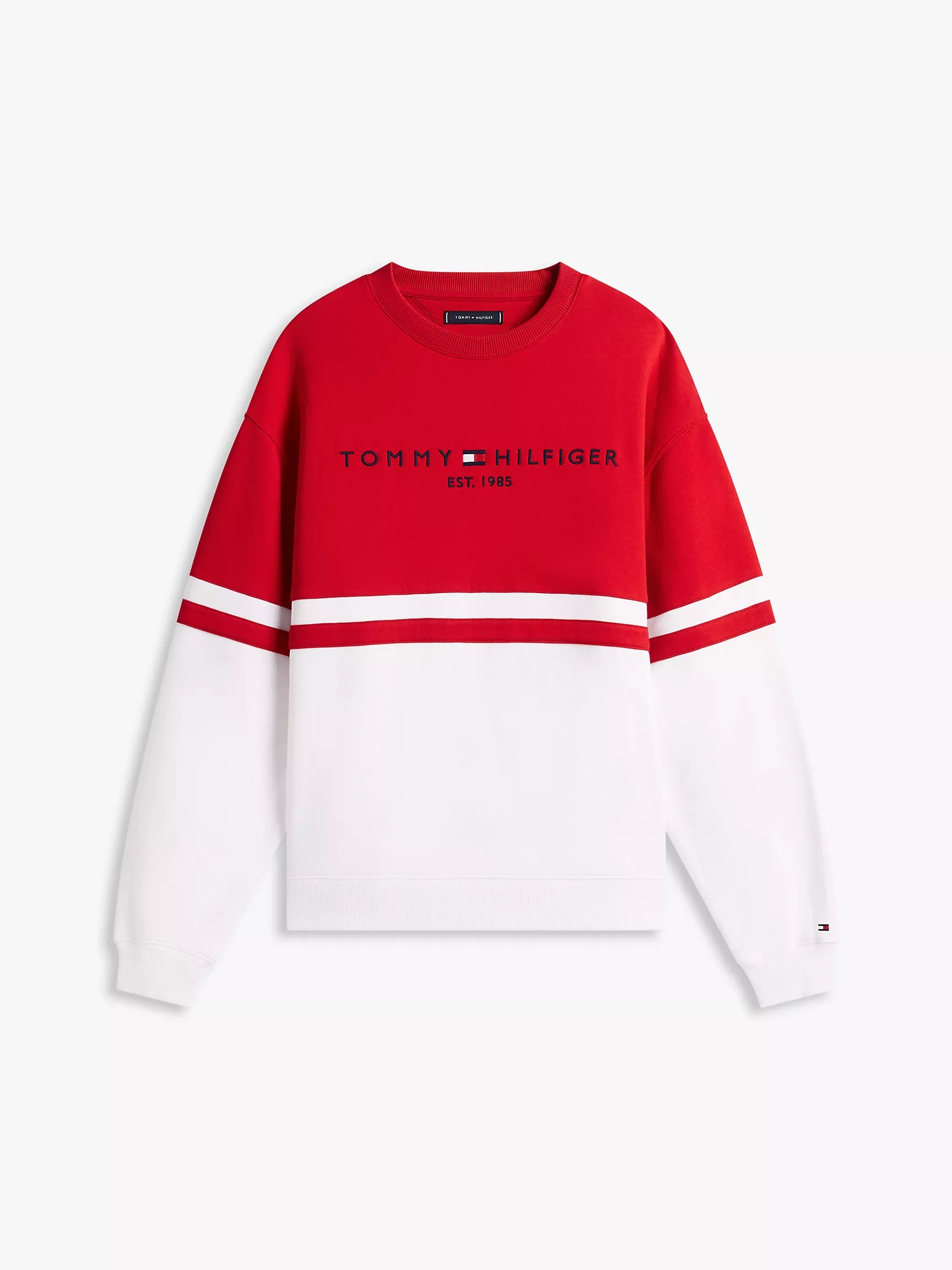White/Red Colorblock