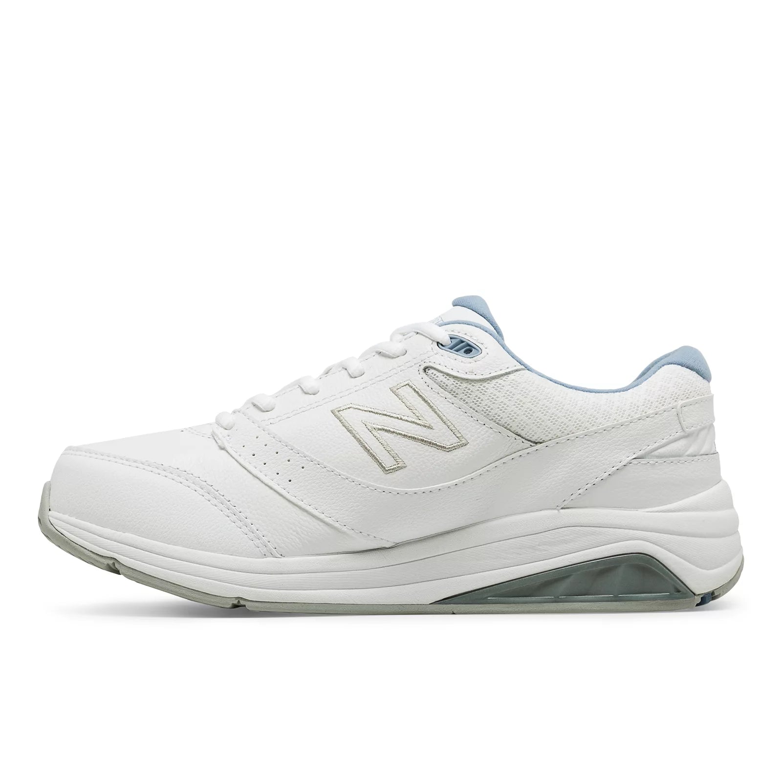White With Blue
