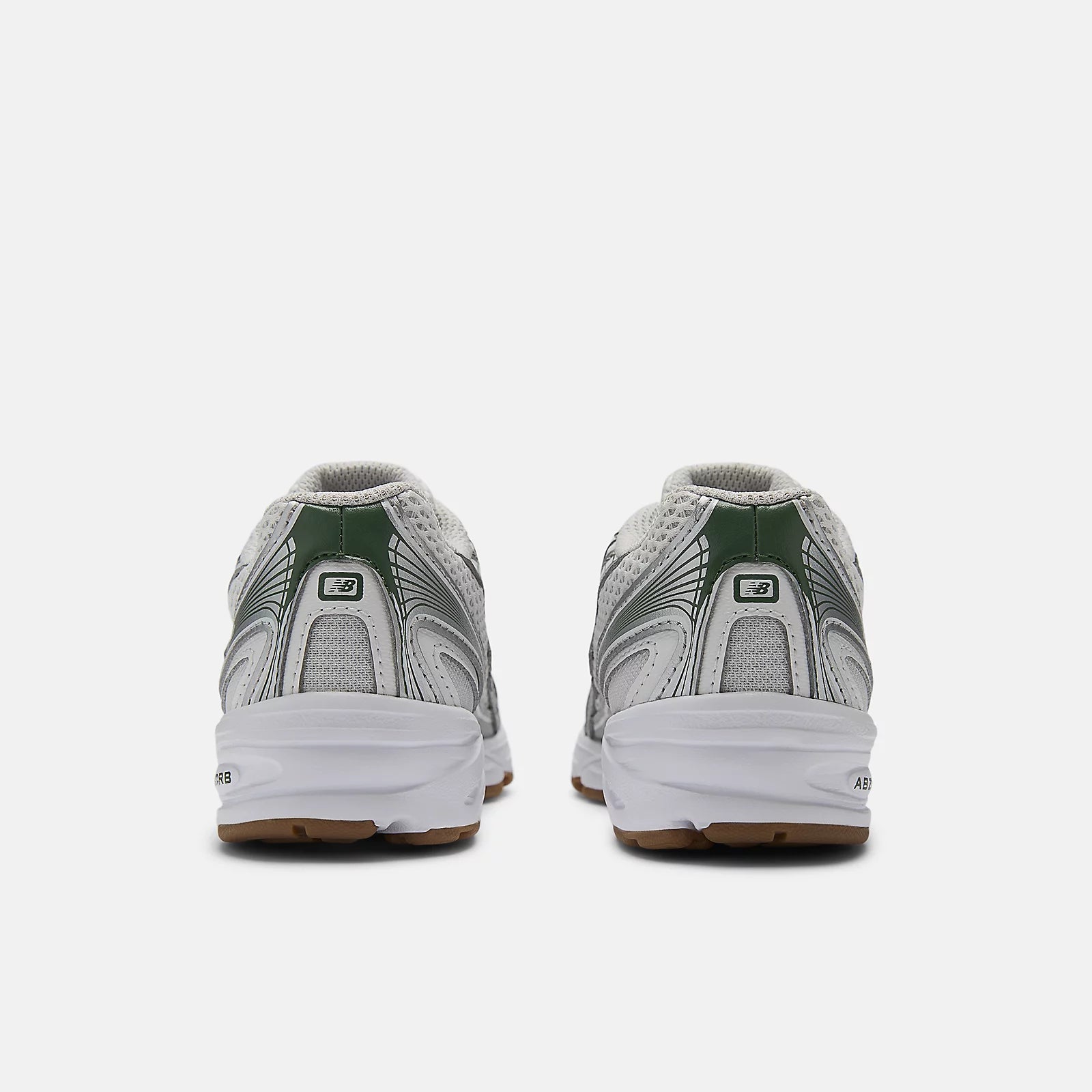 Silver Metalic With Dark Alpine Green